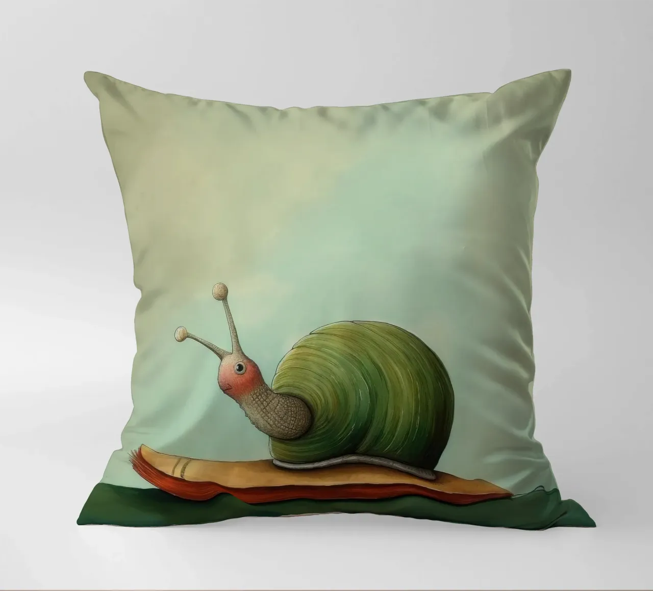 Lumaca minima 4 cuscino da Minimal Animal Art