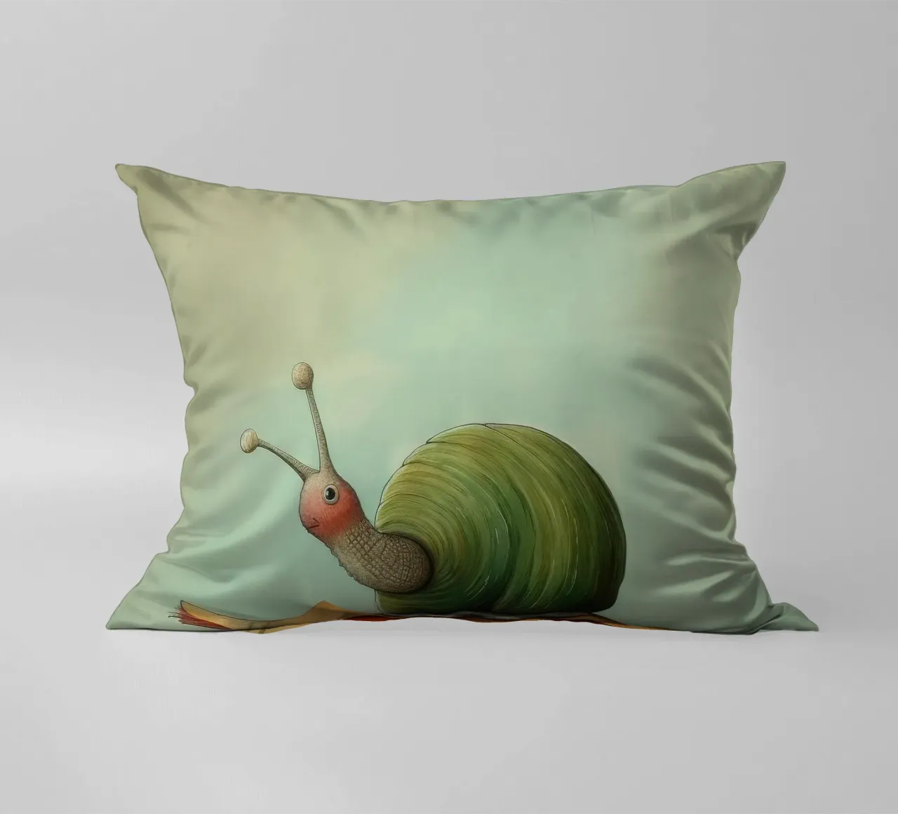 Lumaca minima 4 cuscino da Minimal Animal Art
