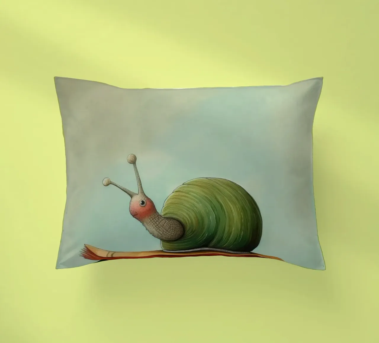 Lumaca minima 4 cuscino da Minimal Animal Art