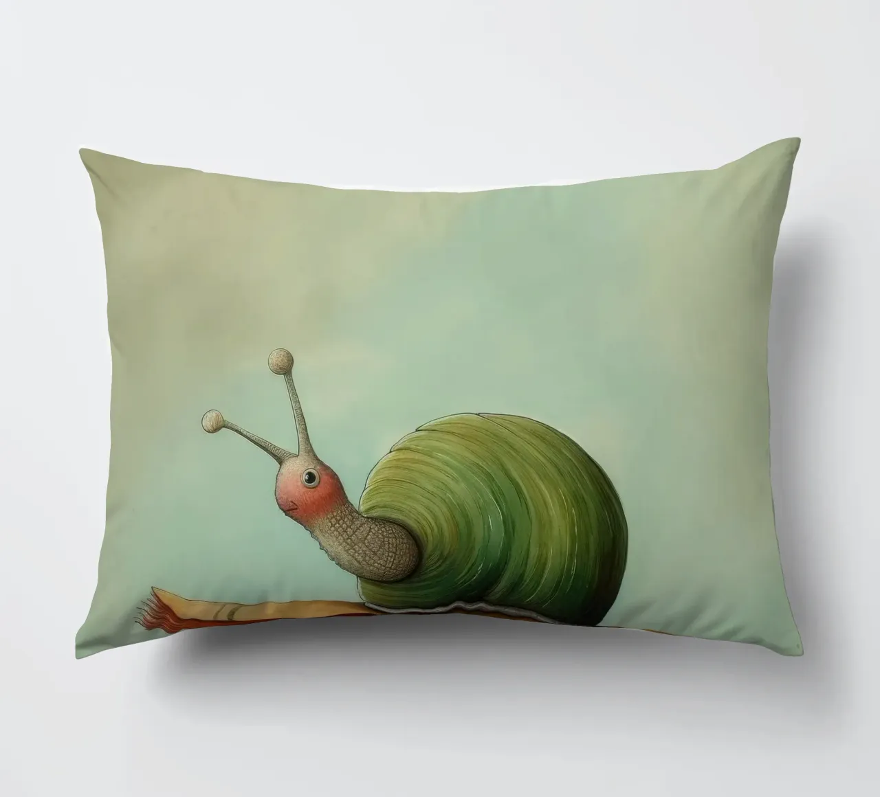 Lumaca minima 4 cuscino da Minimal Animal Art