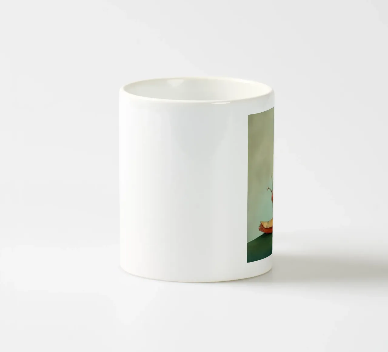 Lumaca minima 4 tazza in ceramica da Minimal Animal Art