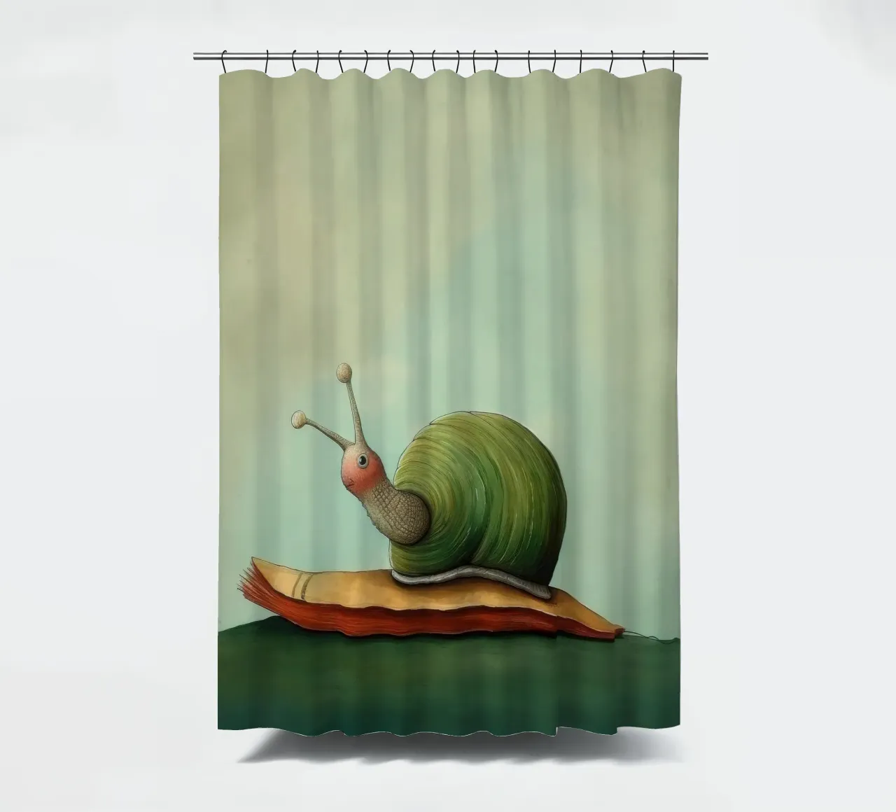 Lumaca minima 4 tenda da doccia da Minimal Animal Art