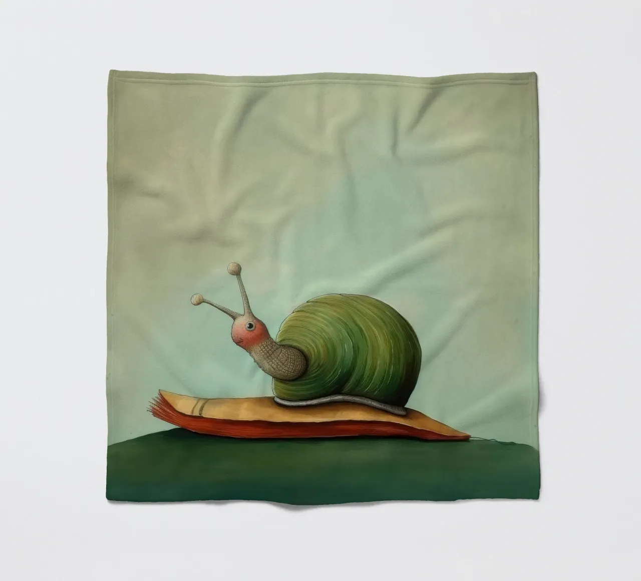 Lumaca minima 4 coperta in pile da Minimal Animal Art