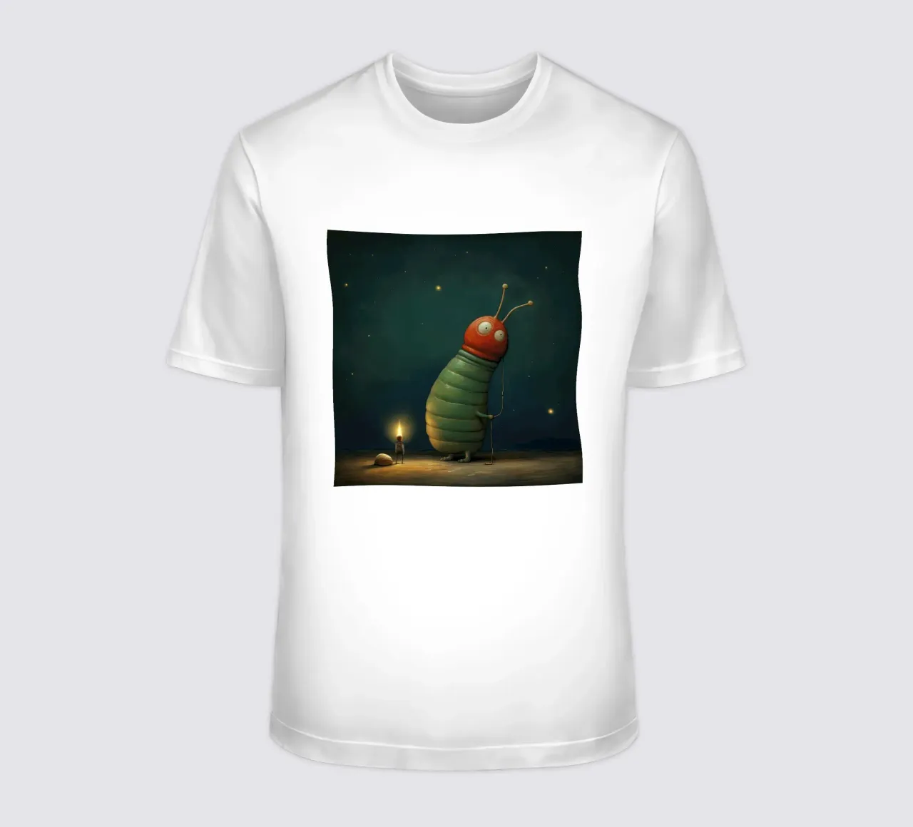 Lumaca minima 1 t-shirt da Minimal Animal Art