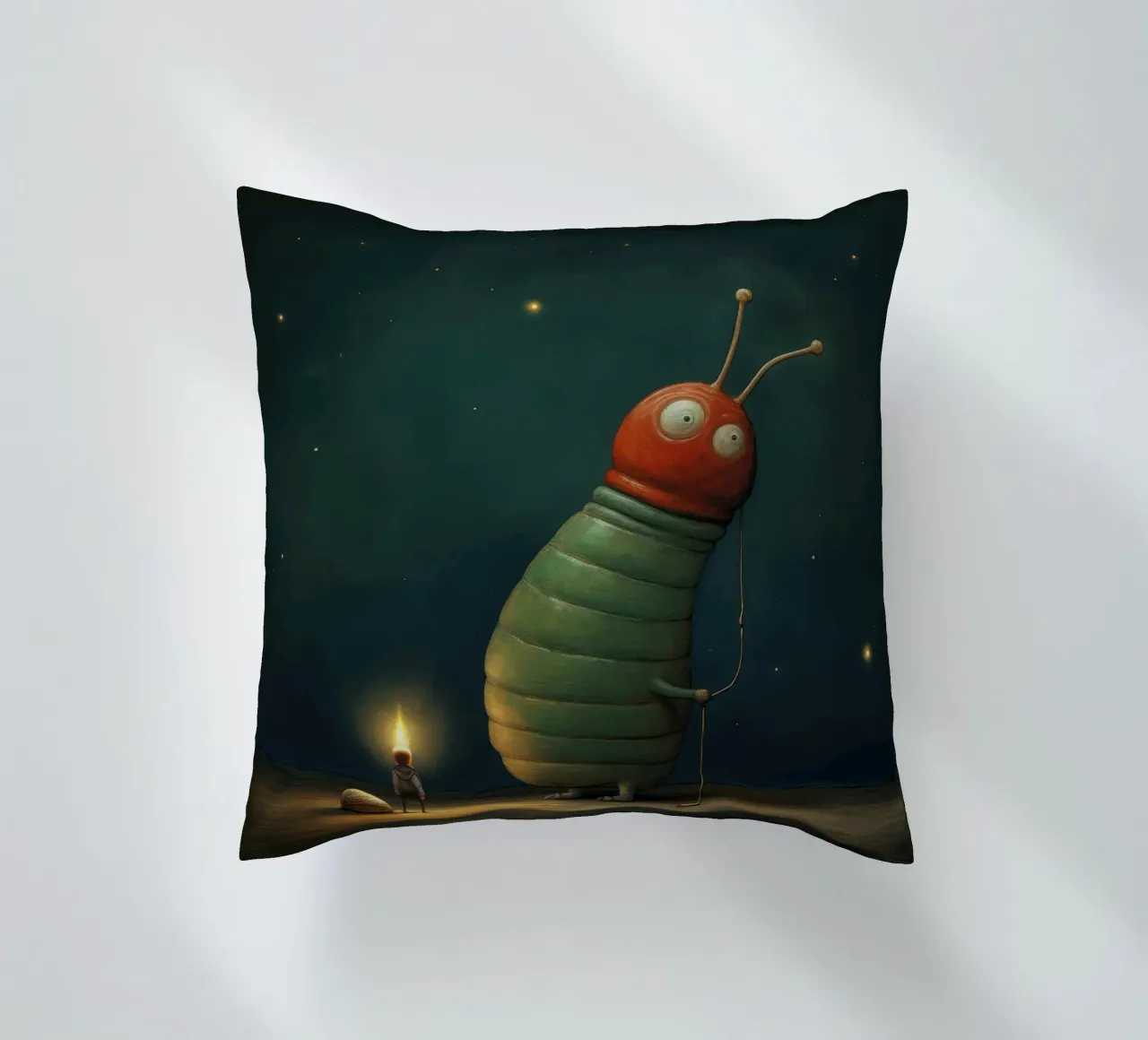 Lumaca minima 1 cuscino da Minimal Animal Art