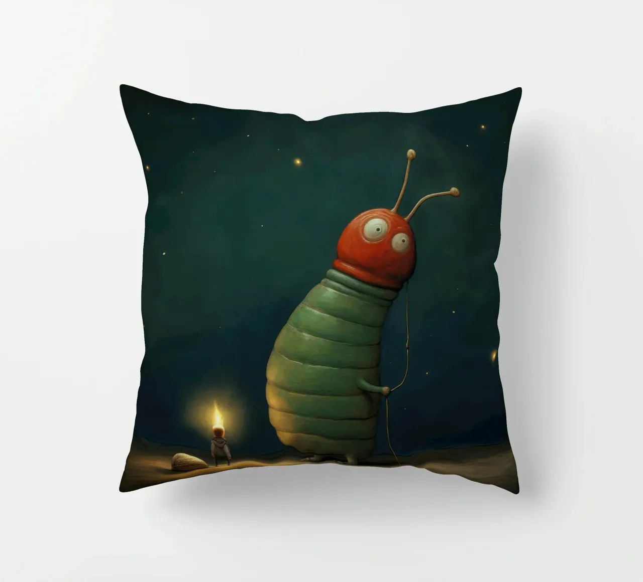 Lumaca minima 1 cuscino da Minimal Animal Art