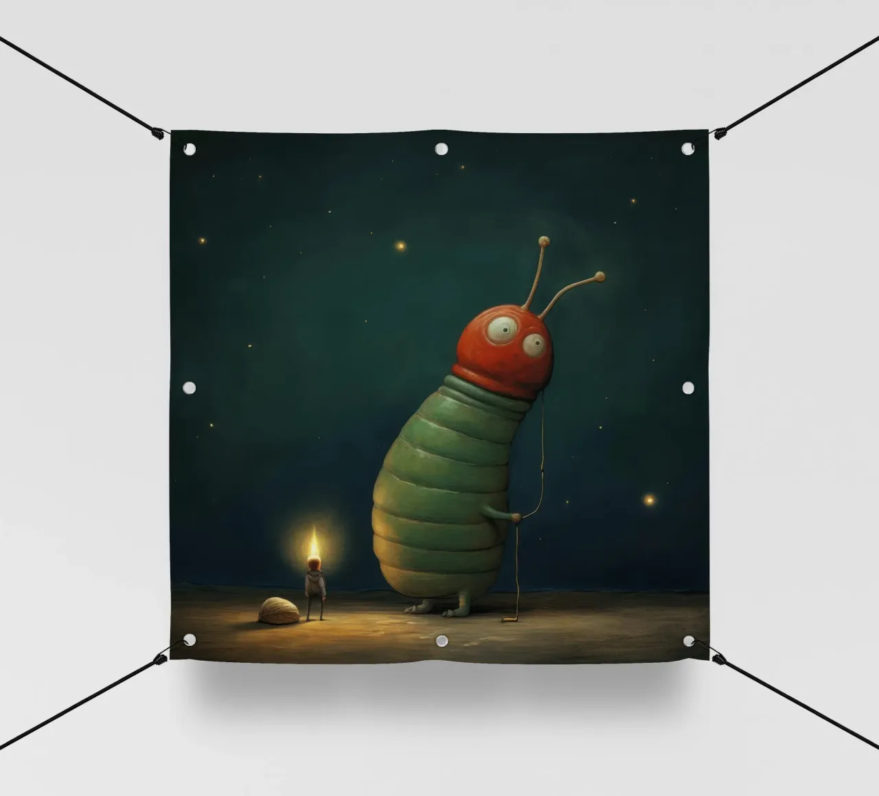 Lumaca minima 1 telo in pvc da Minimal Animal Art