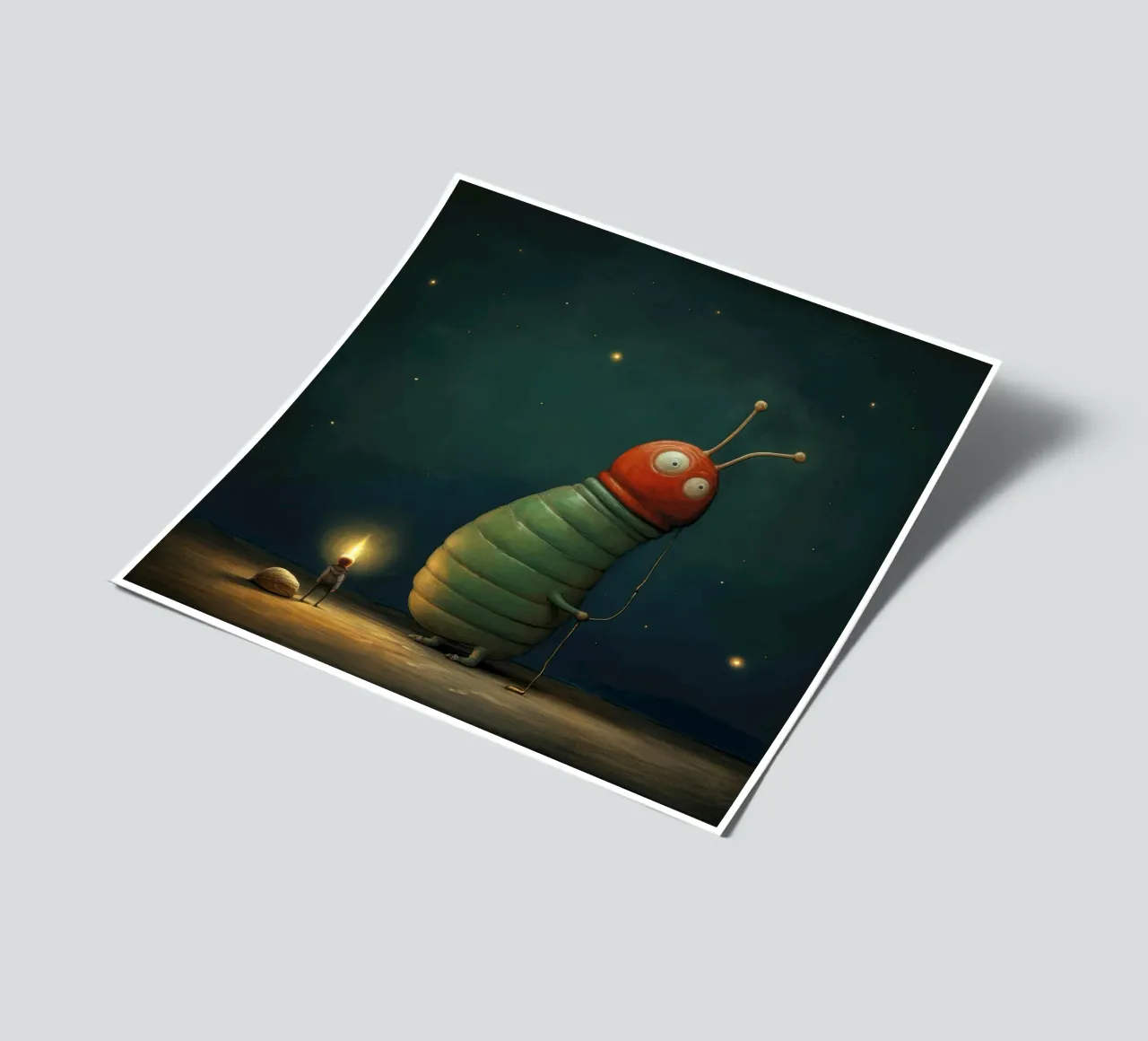 Minimal Snail 1 sticker sheet by Minimal Animal Art