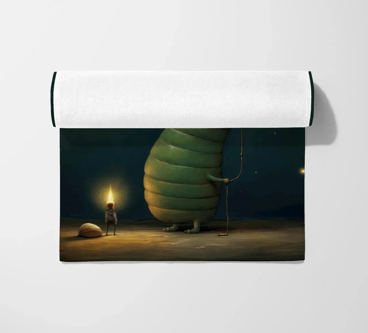 Lumaca minima 1 telo mare da Minimal Animal Art