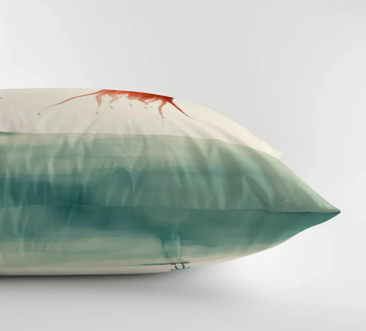 Calamaro minimo 2 cuscino da Minimal Animal Art