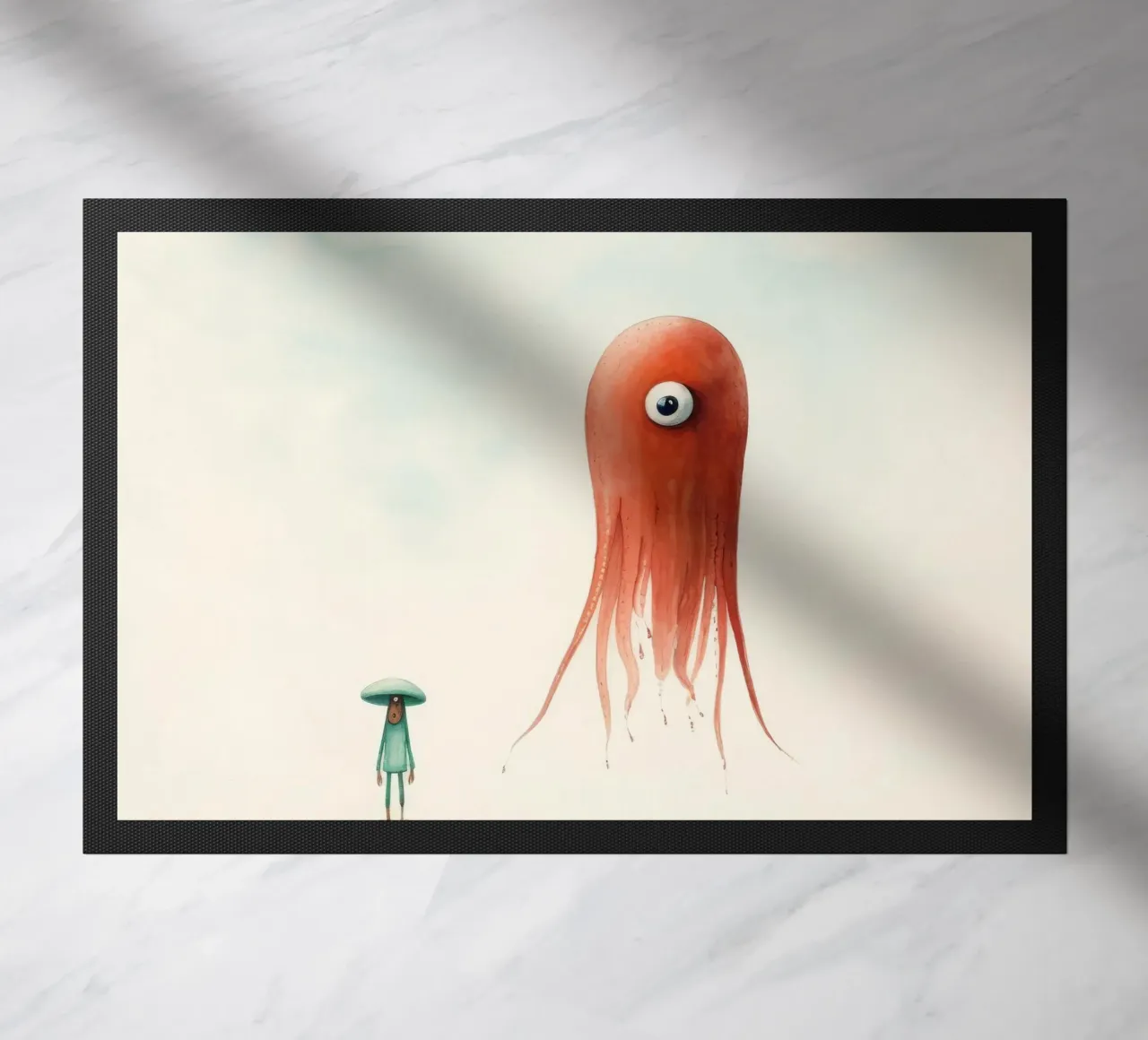 Calamaro minimo 2 zerbino da Minimal Animal Art