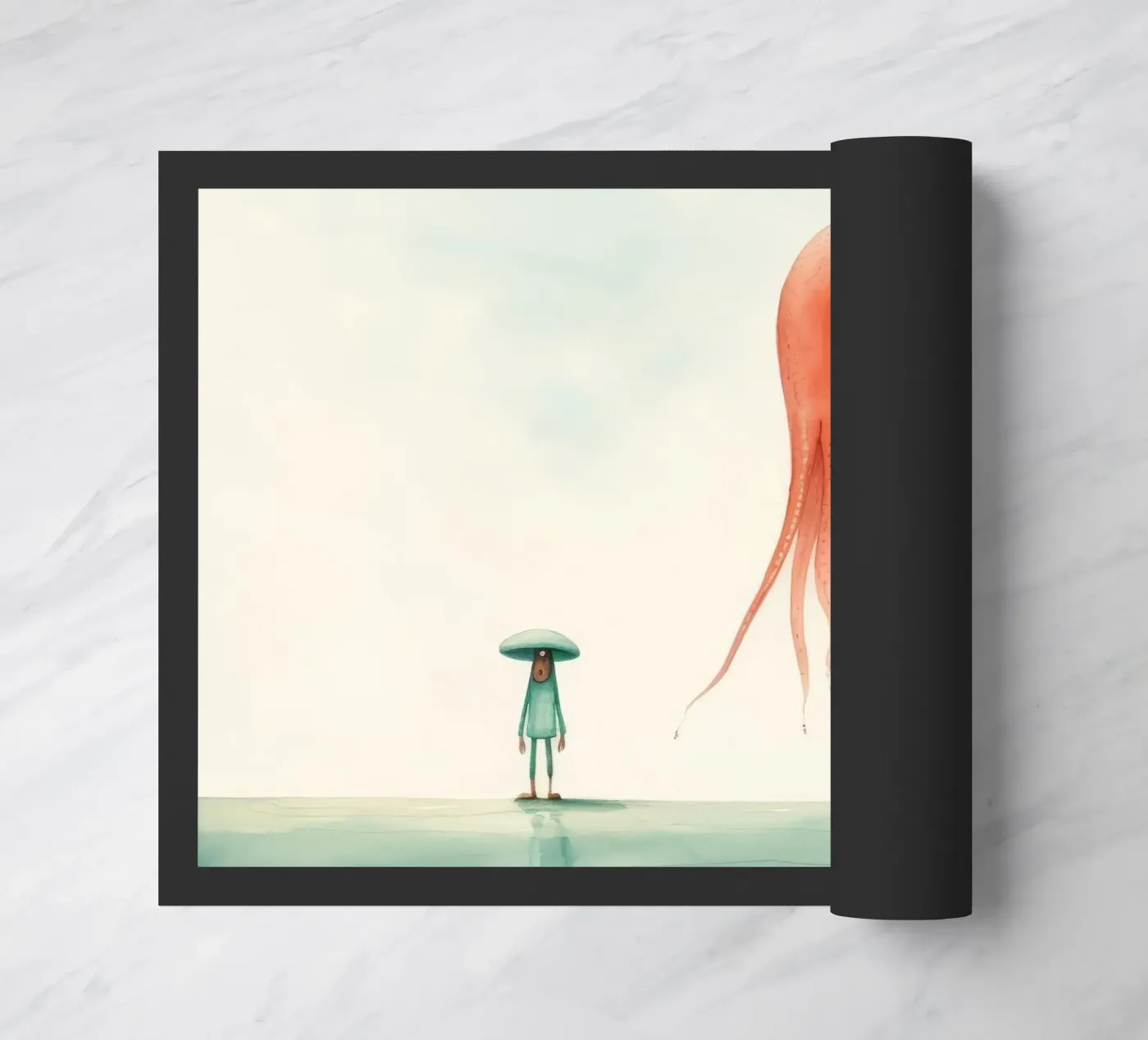 Minimo Squid zerbino da Minimal Animal Art