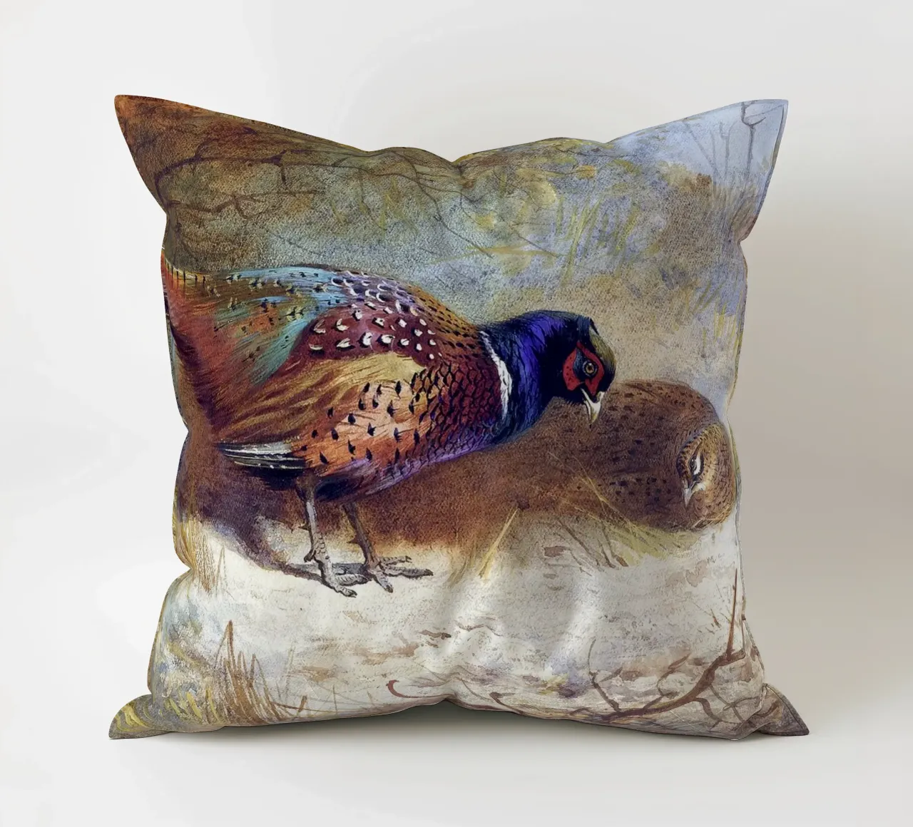 Pheasants cuscino da apoloprints