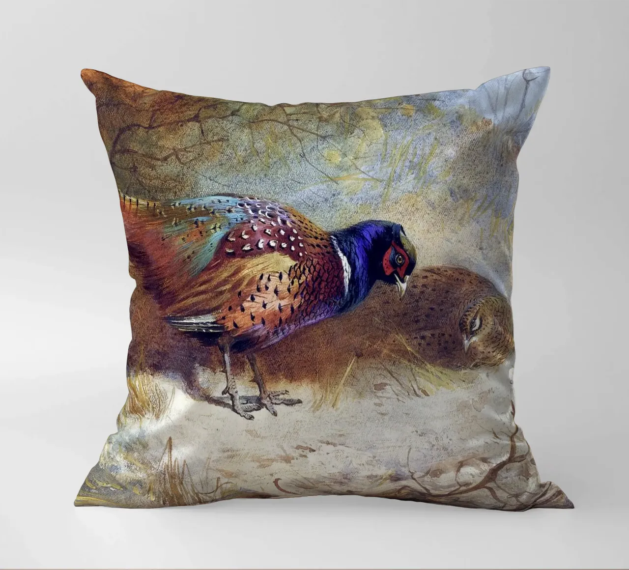 Pheasants cuscino da apoloprints