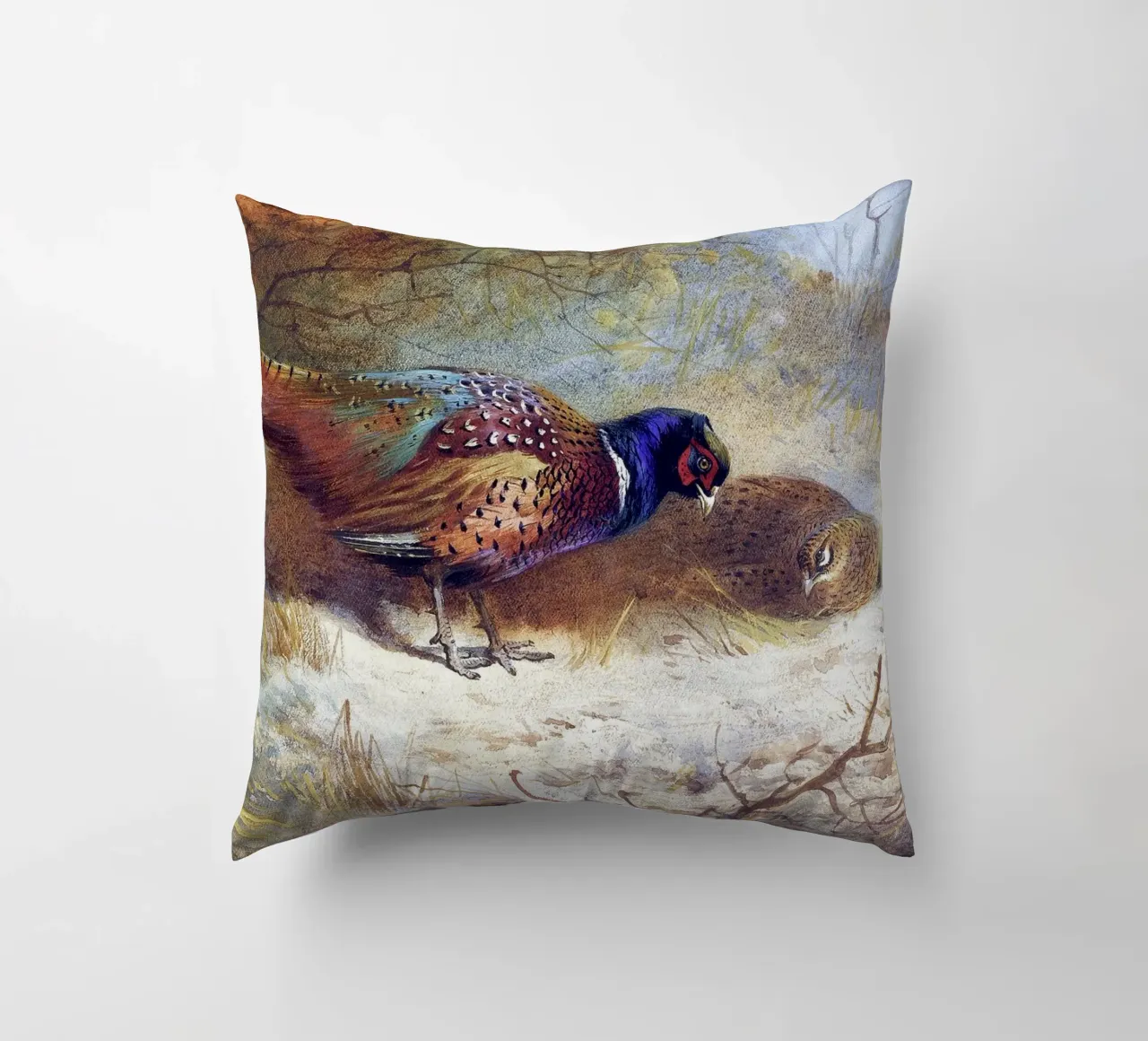 Pheasants cuscino da apoloprints