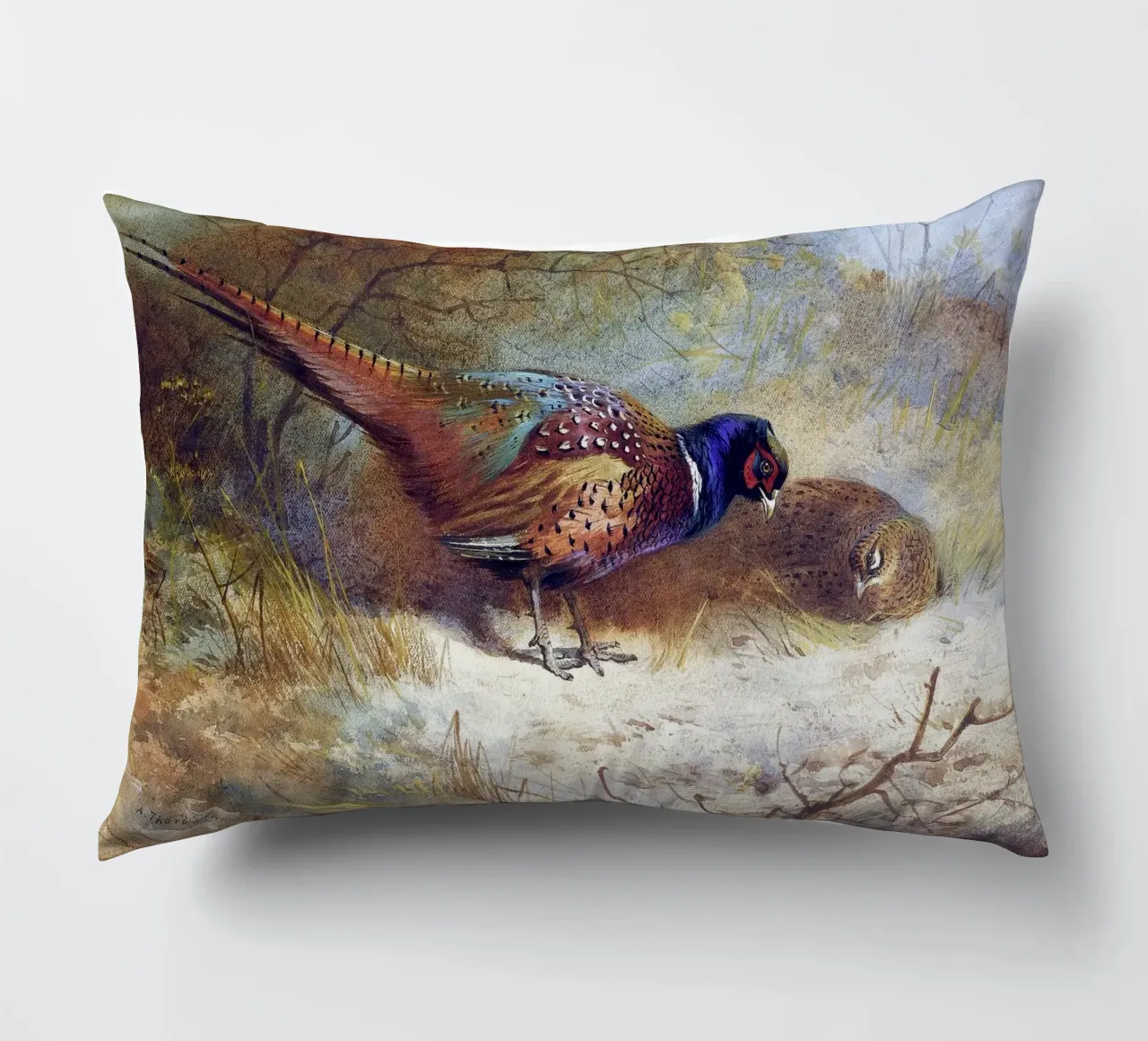 Pheasants cuscino da apoloprints