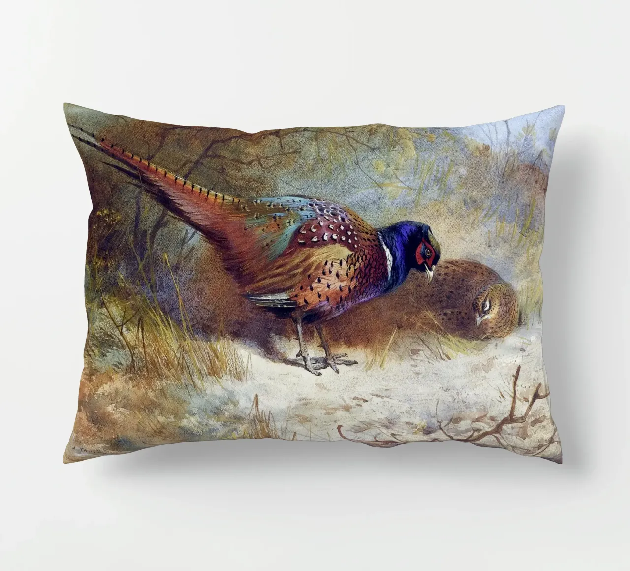 Pheasants cuscino da apoloprints