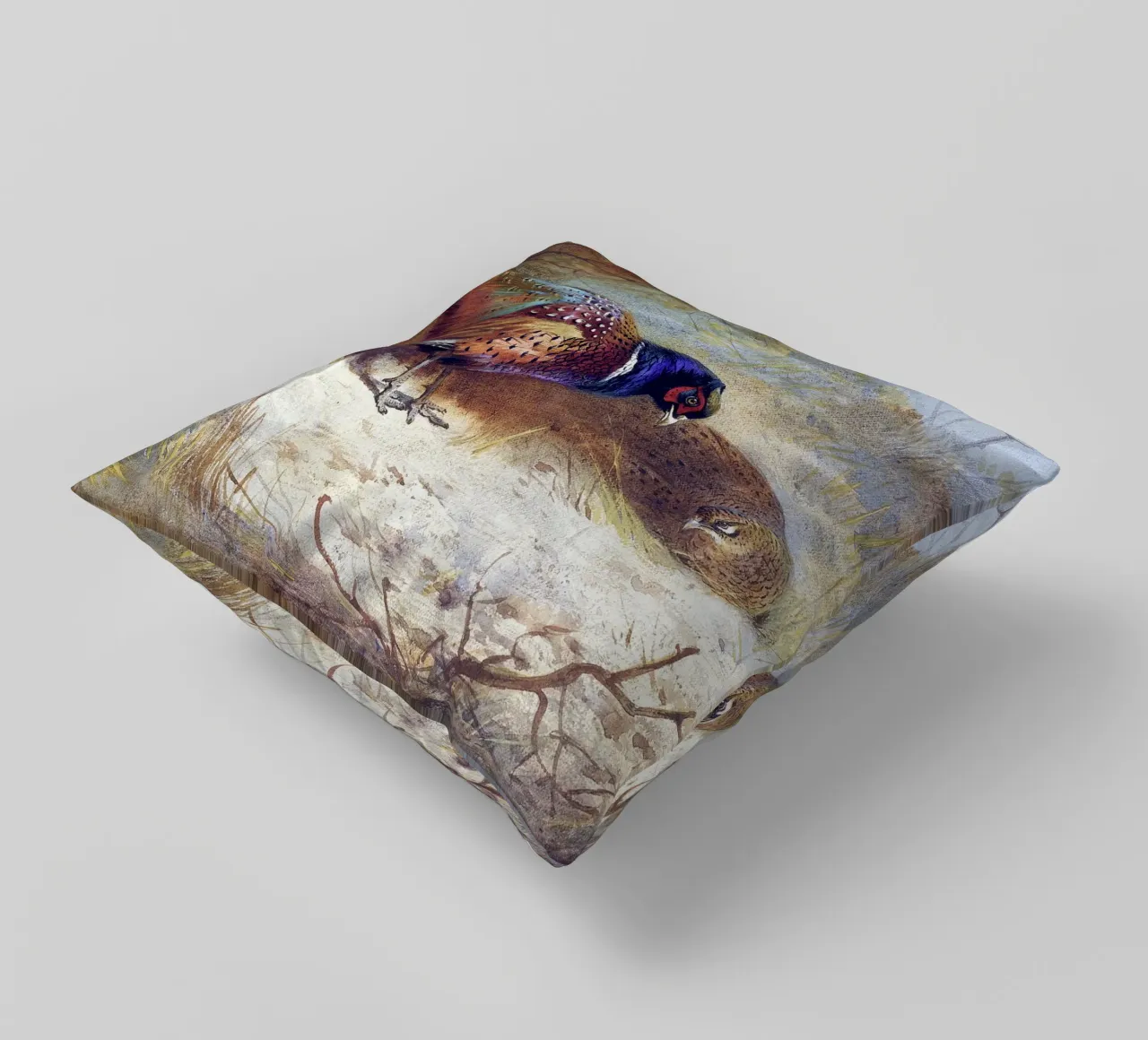 Pheasants cuscino da apoloprints
