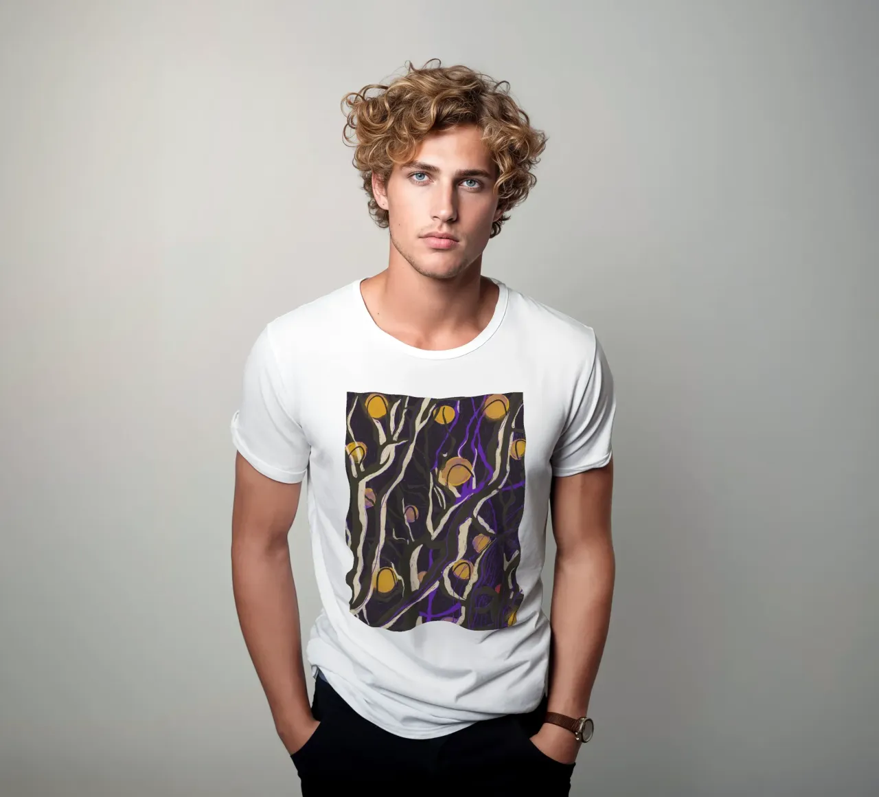 Night in the park t-shirt da GigiRosado