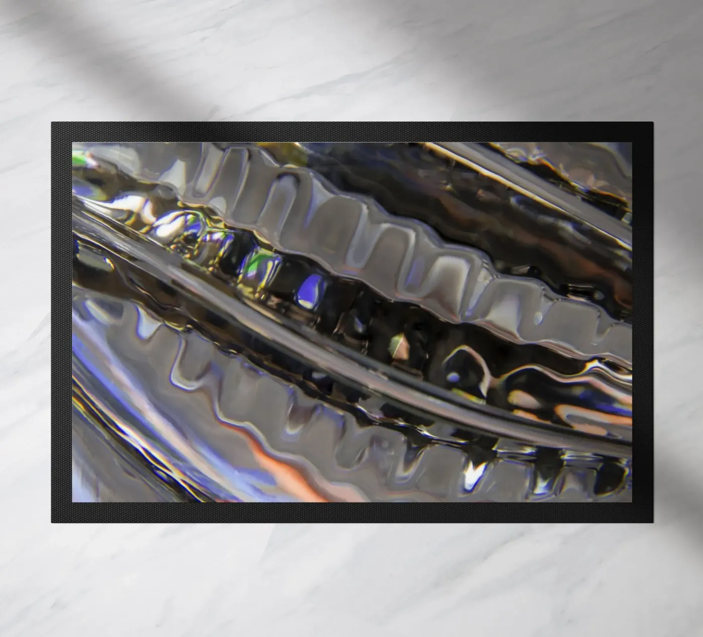 Murano waves doormat by Teresa André