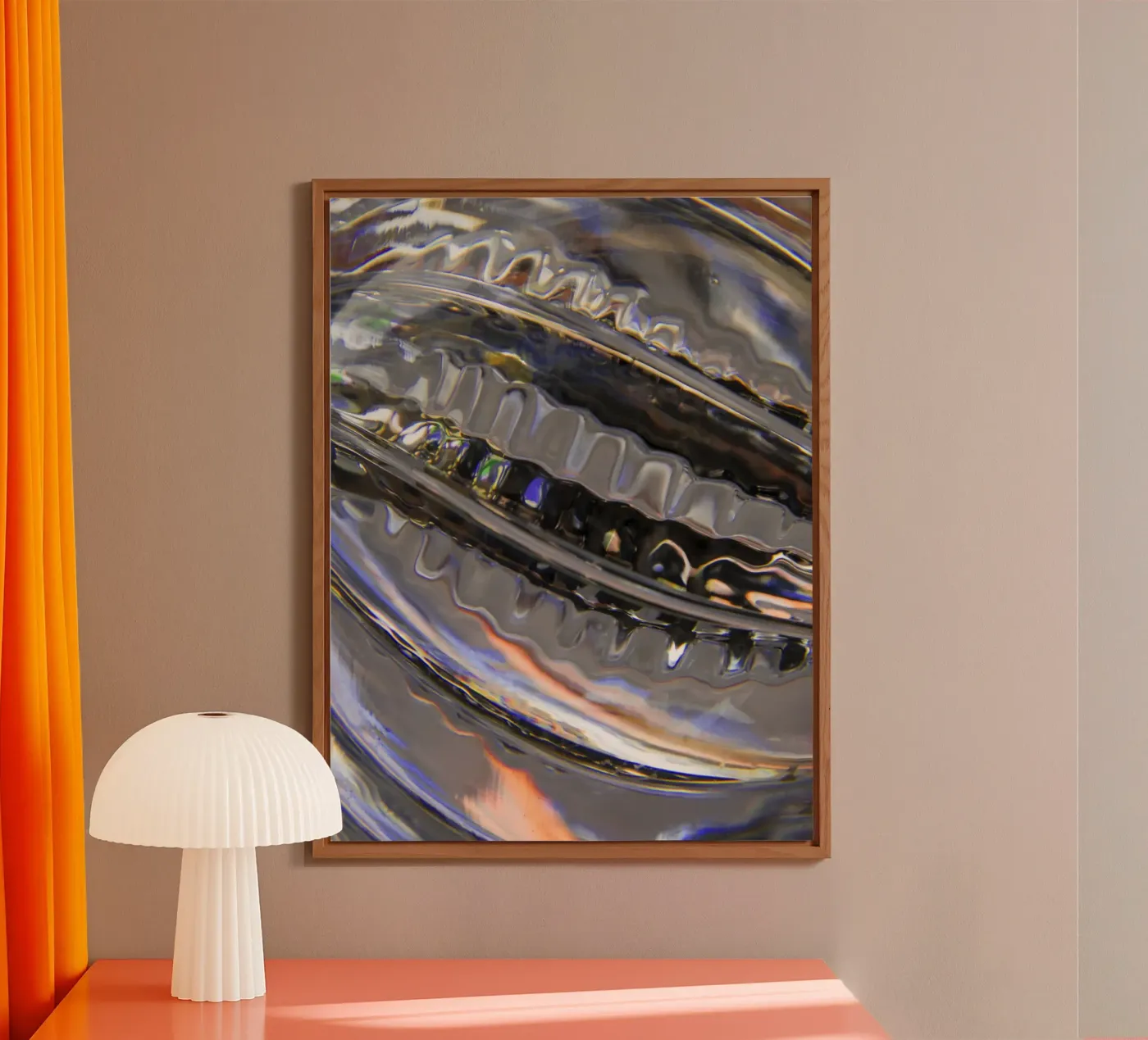 Murano waves forex plate by Teresa André