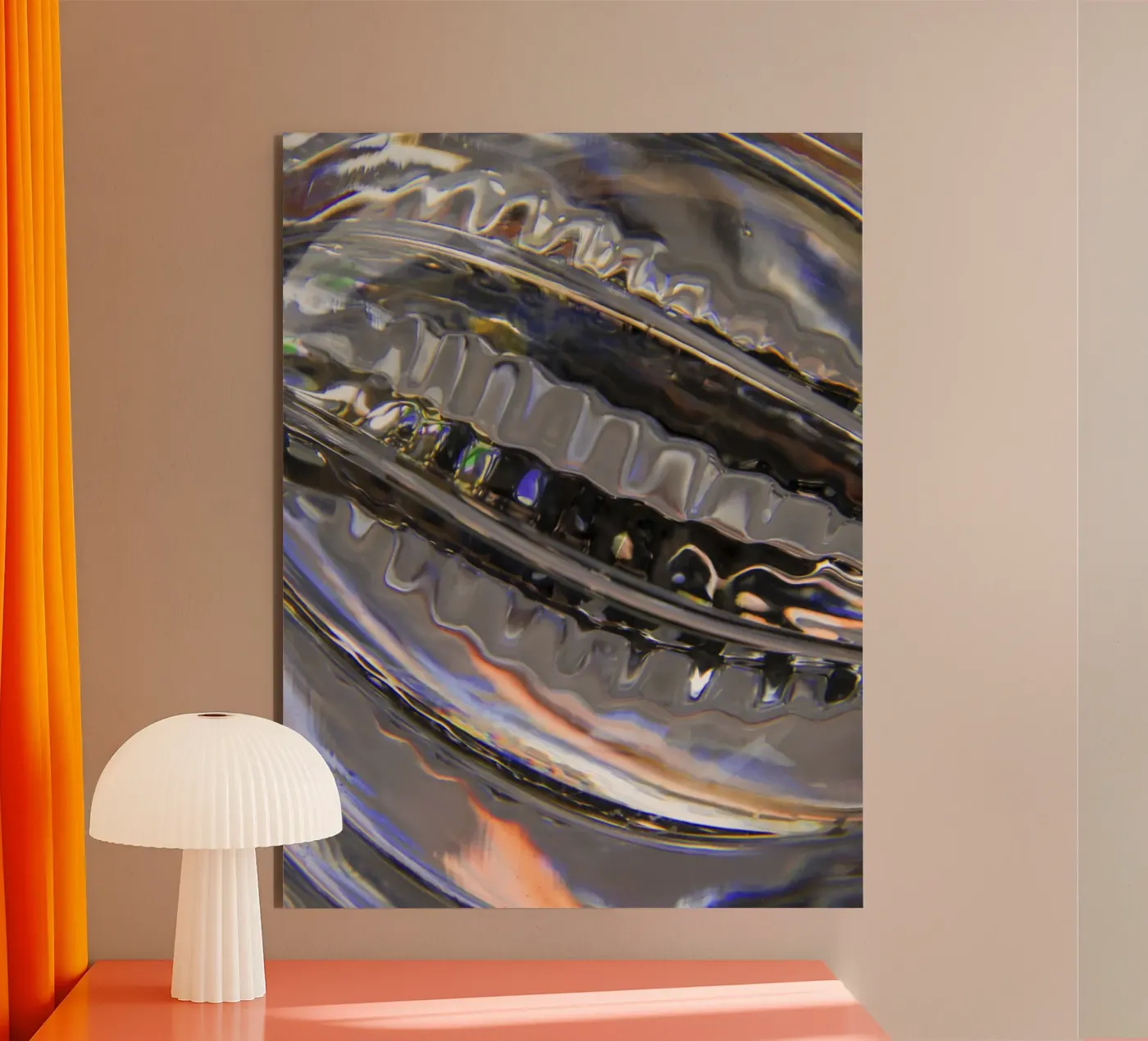 Murano waves forex plate by Teresa André