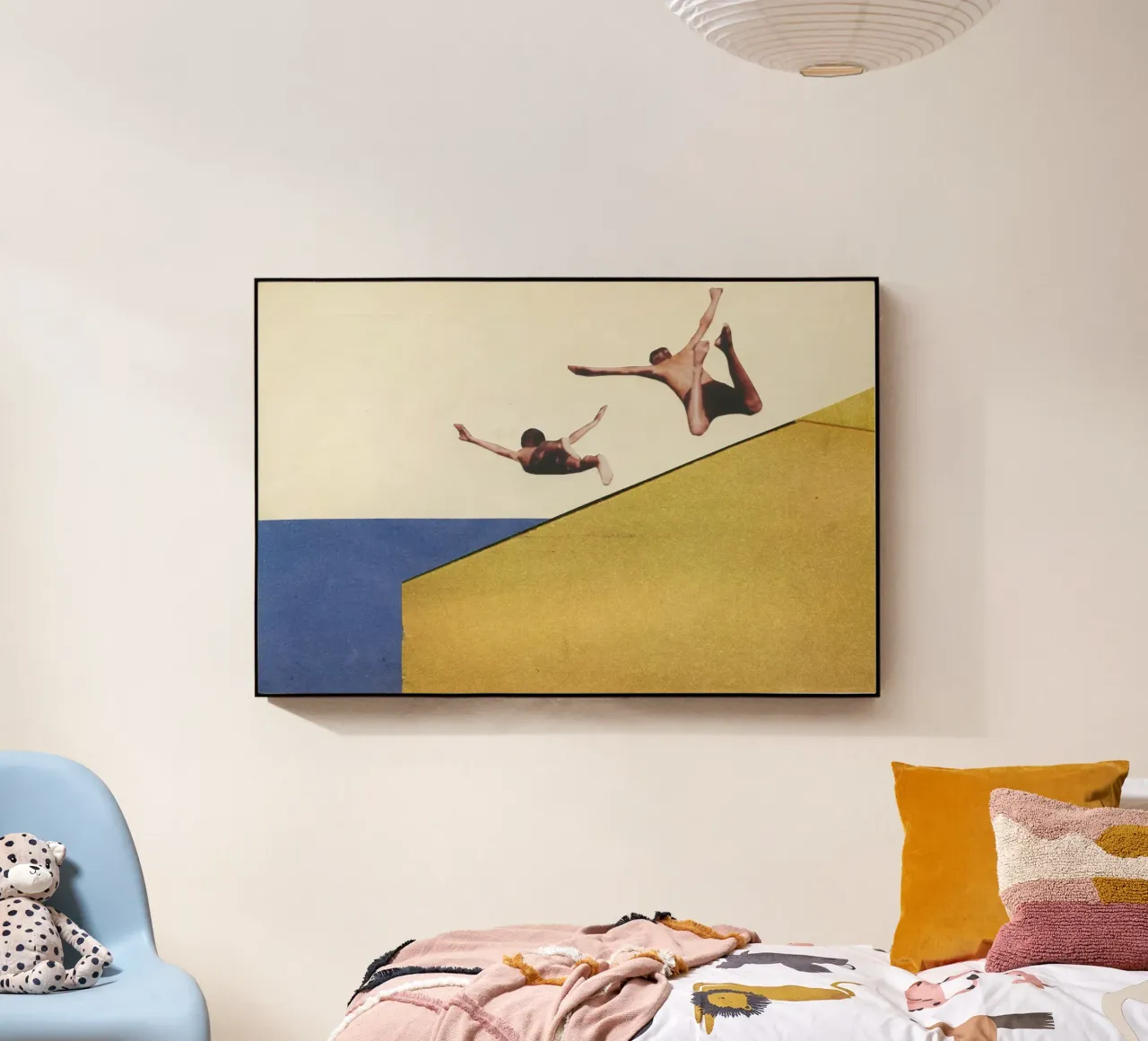 Oltre il limite plexiglass da Cassia Beck Collage