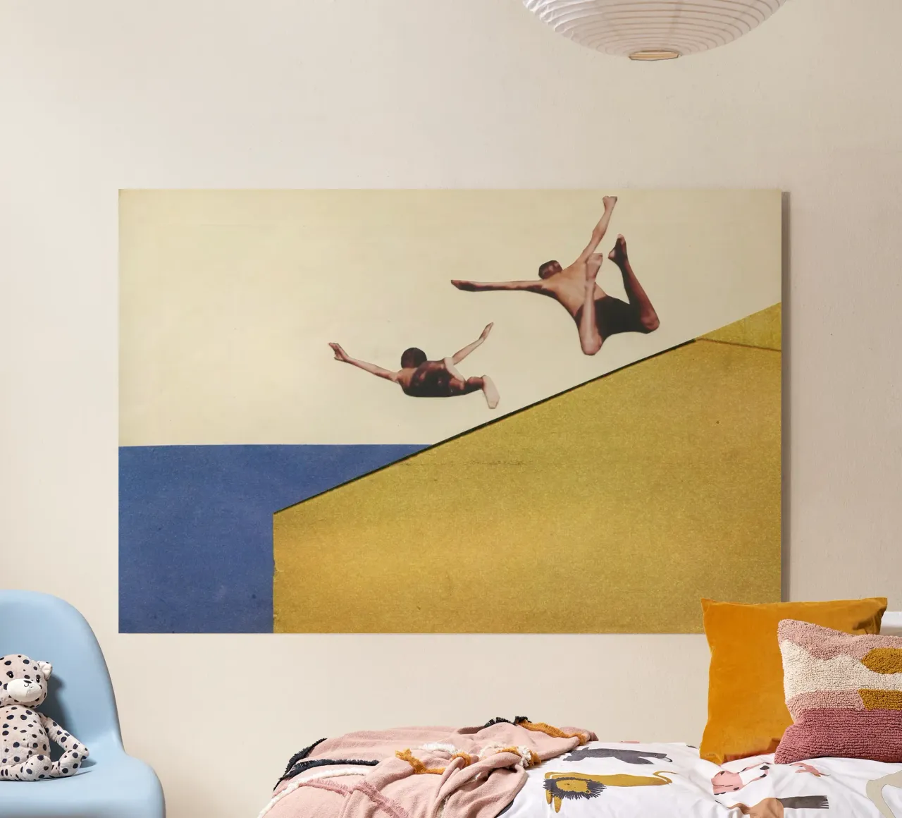 Oltre il limite plexiglass da Cassia Beck Collage