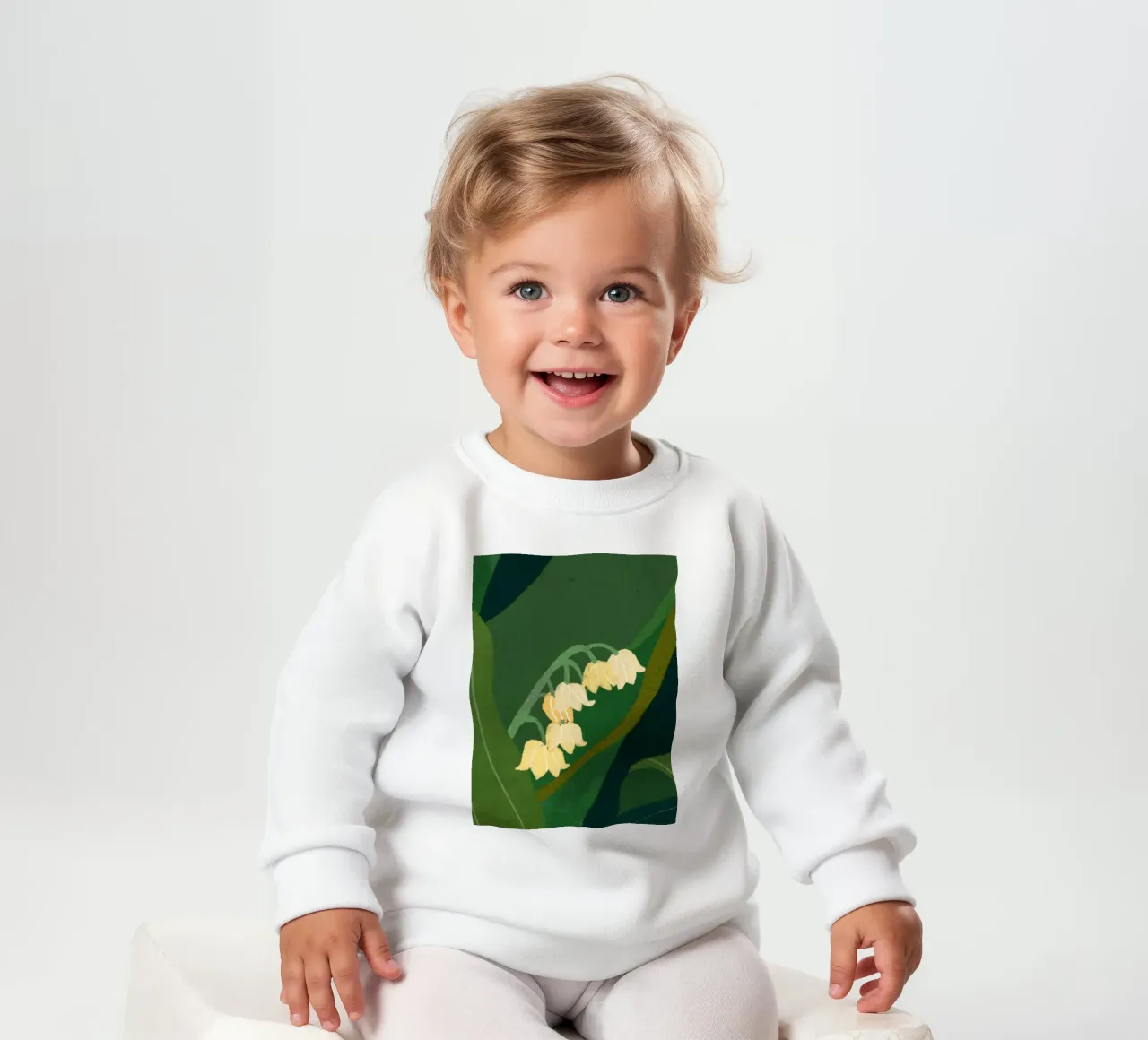Lily of the valley felpa neonato da GigiRosado