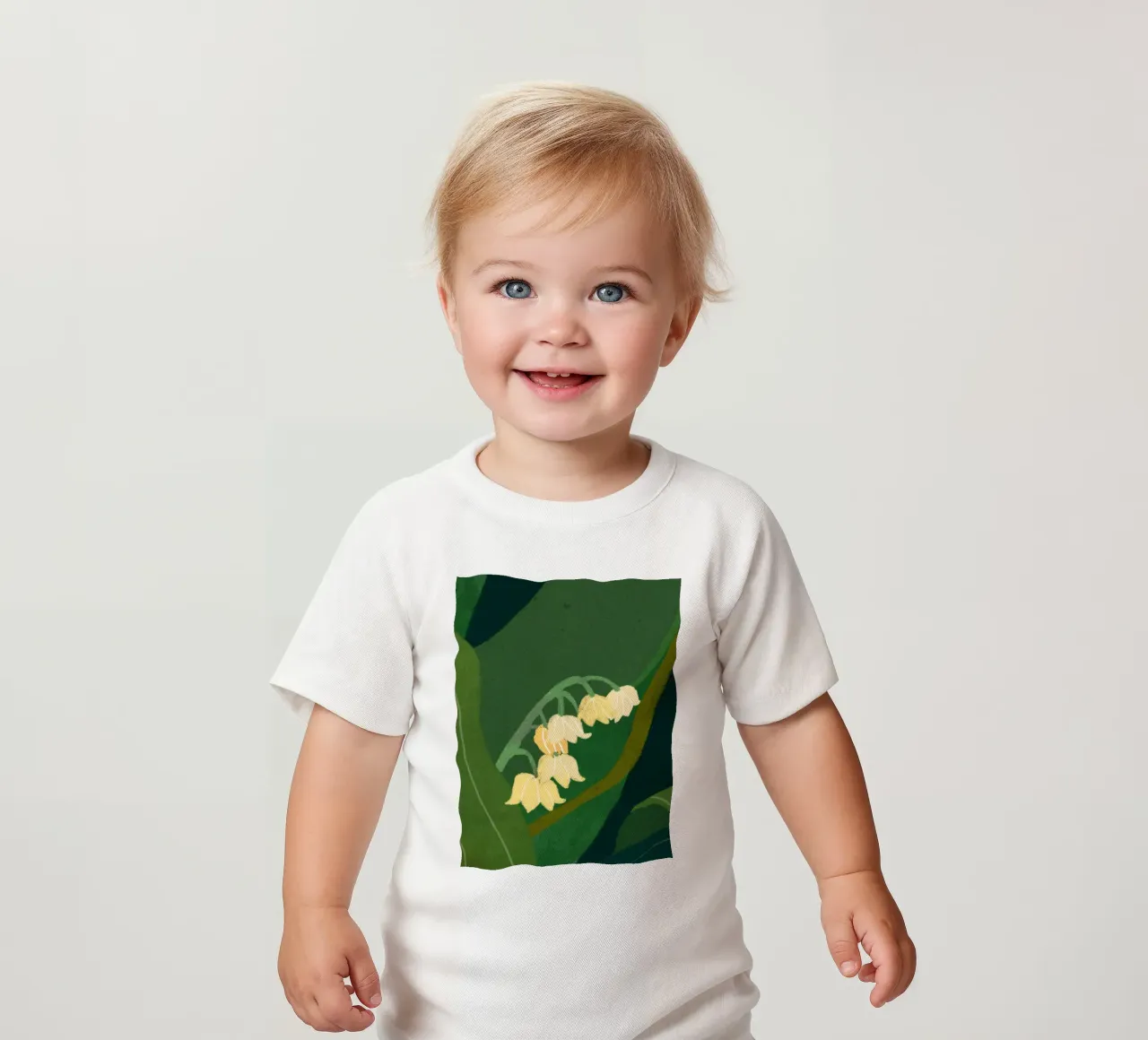 Lily of the valley maglietta neonato da GigiRosado