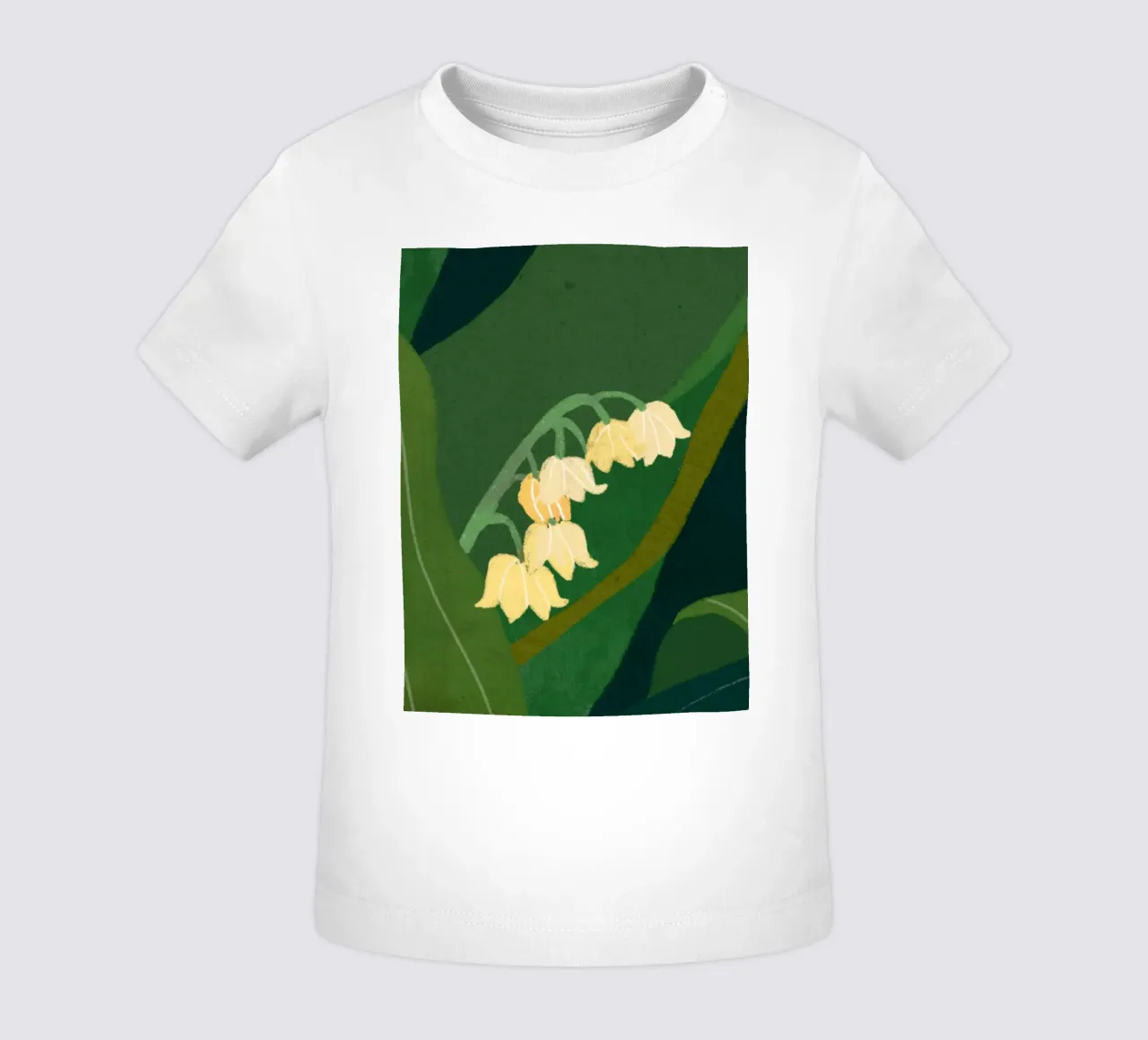 Lily of the valley maglietta neonato da GigiRosado