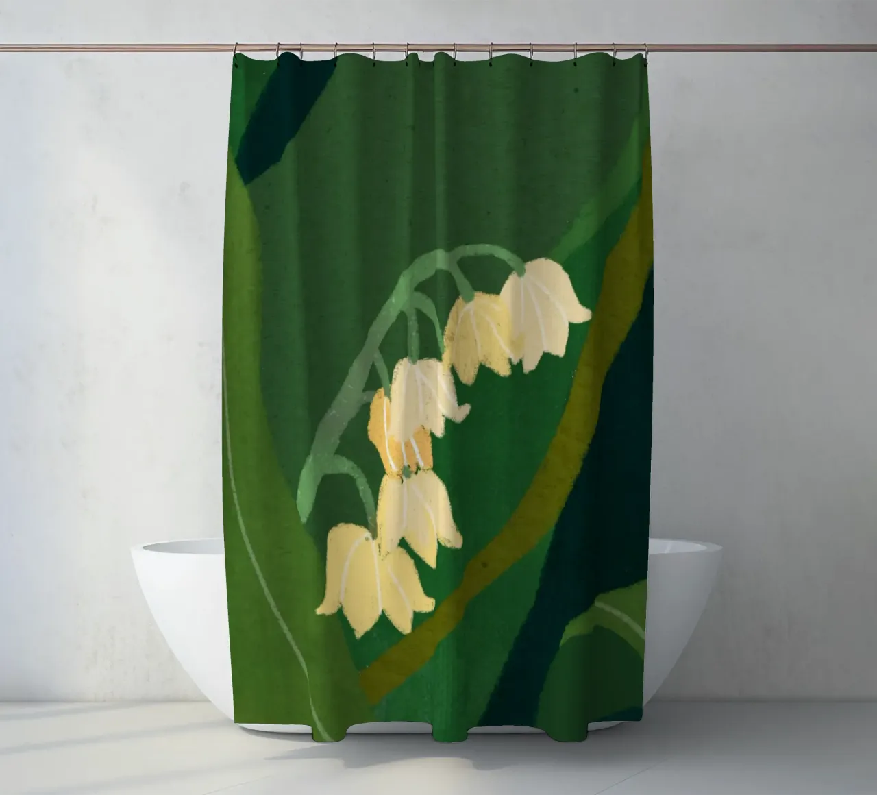 Lily of the valley tenda da doccia da GigiRosado