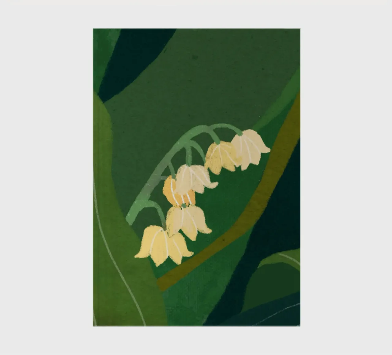 Lily of the valley notebook by GigiRosado