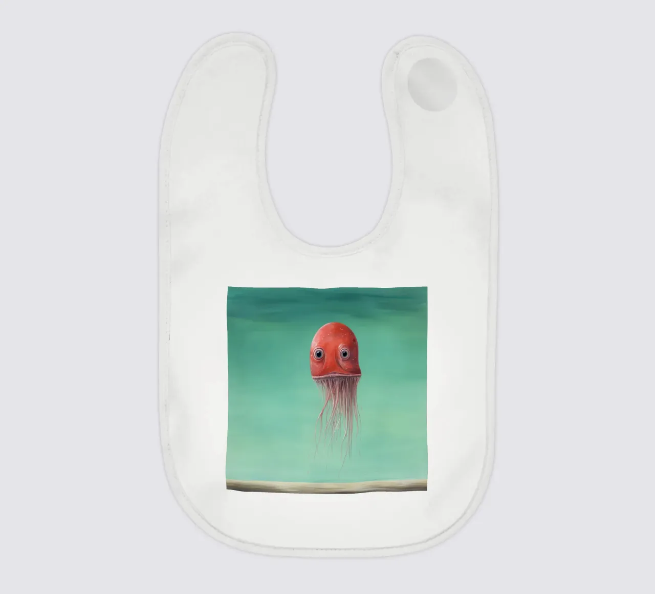 Calamaro minimo 3 bavaglino da Minimal Animal Art