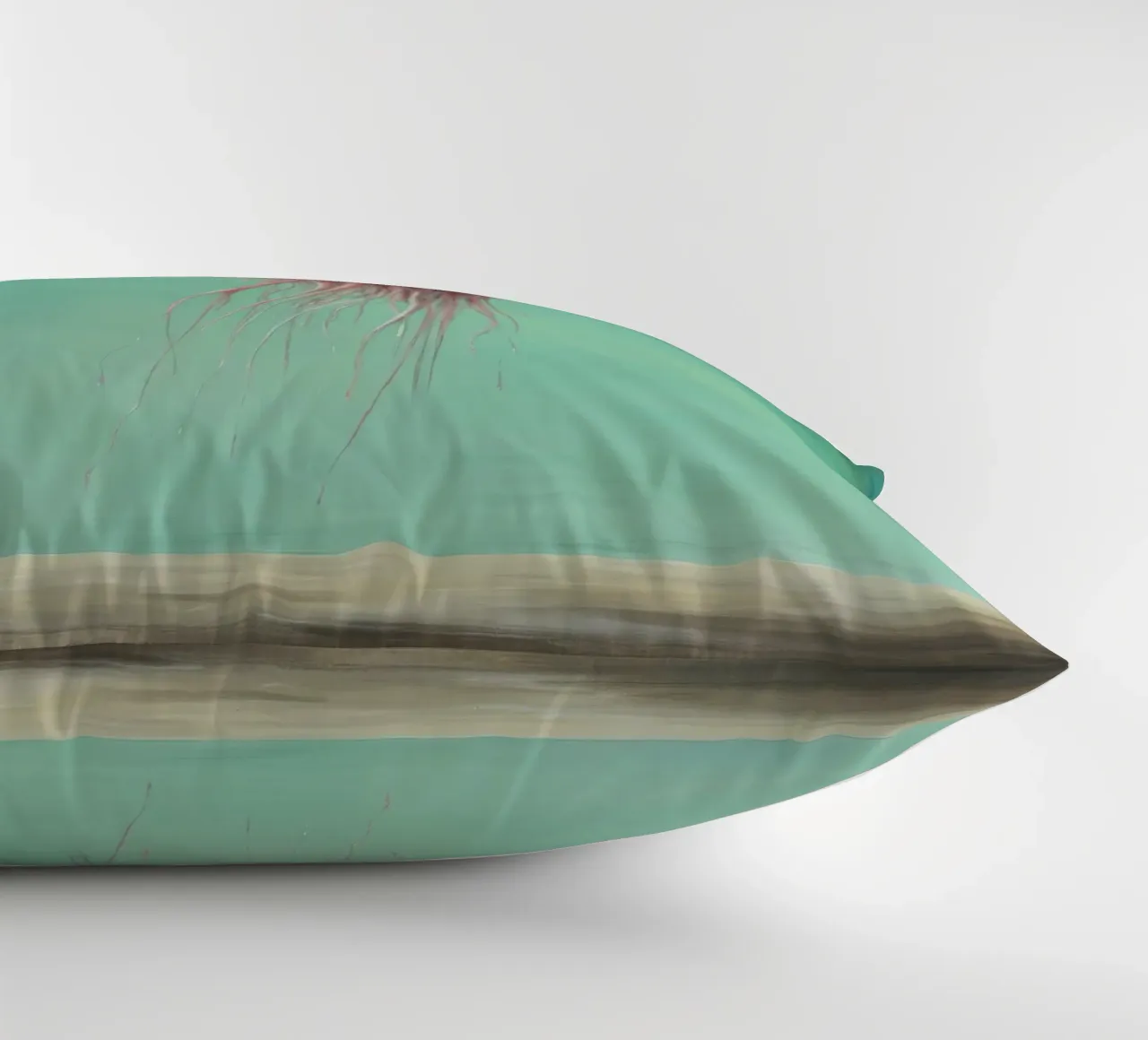 Calamaro minimo 3 cuscino da Minimal Animal Art