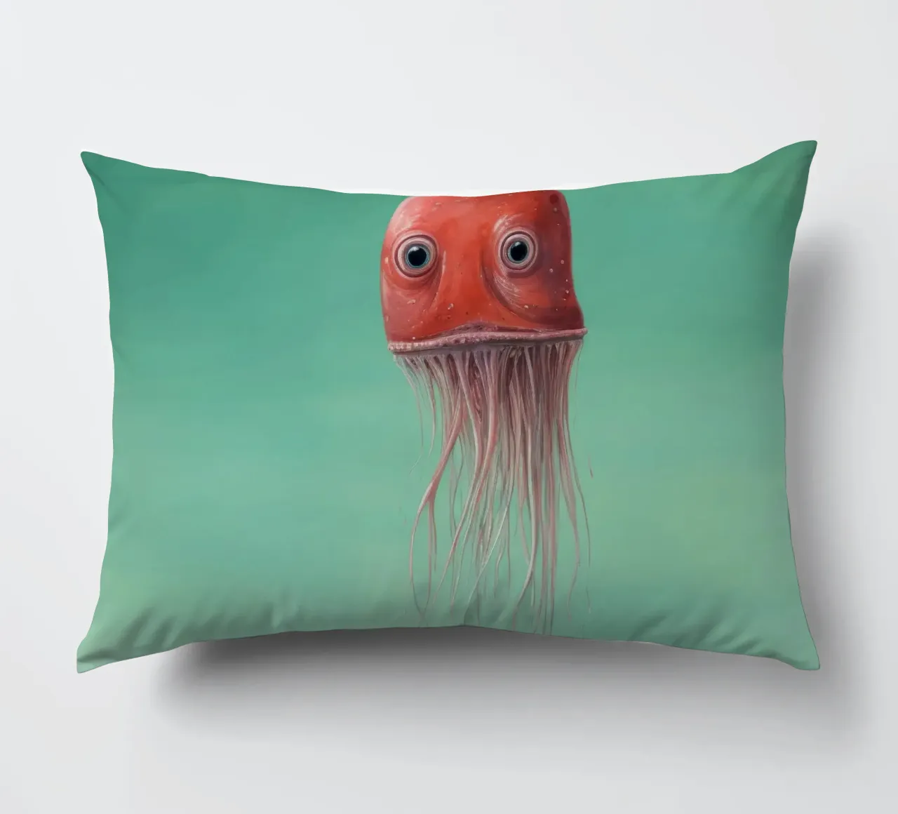 Calamaro minimo 3 cuscino da Minimal Animal Art