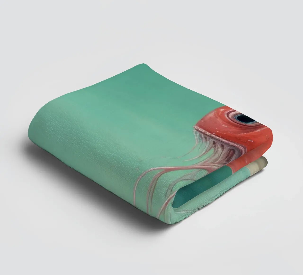 Calamaro minimo 3 asciugamano da bagno da Minimal Animal Art