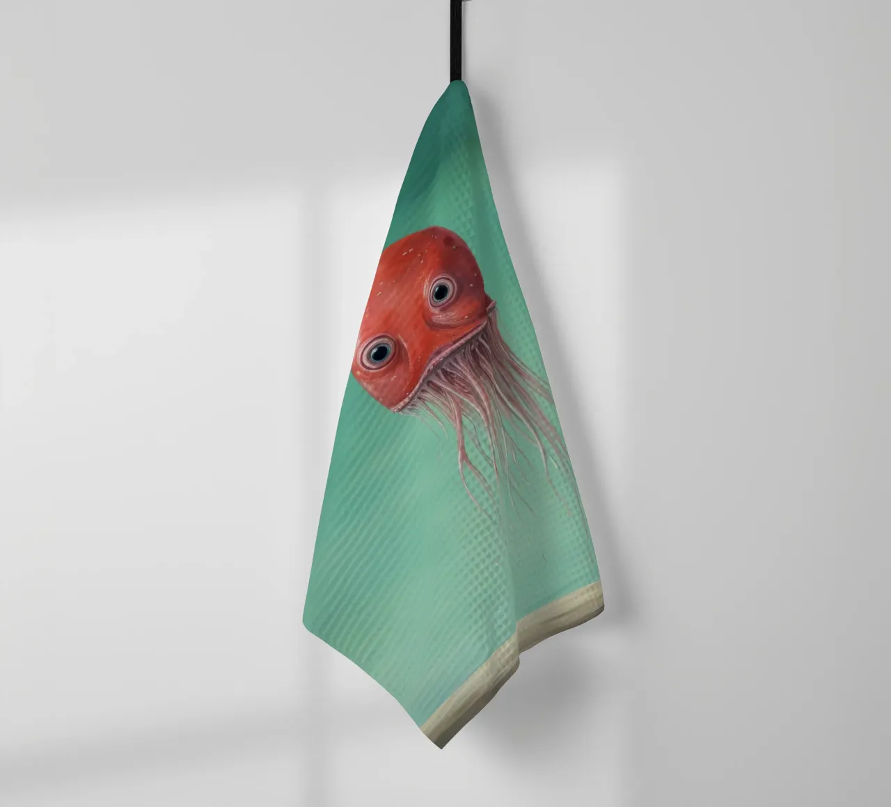 Calmar Minimal 3 torchon de Minimal Animal Art