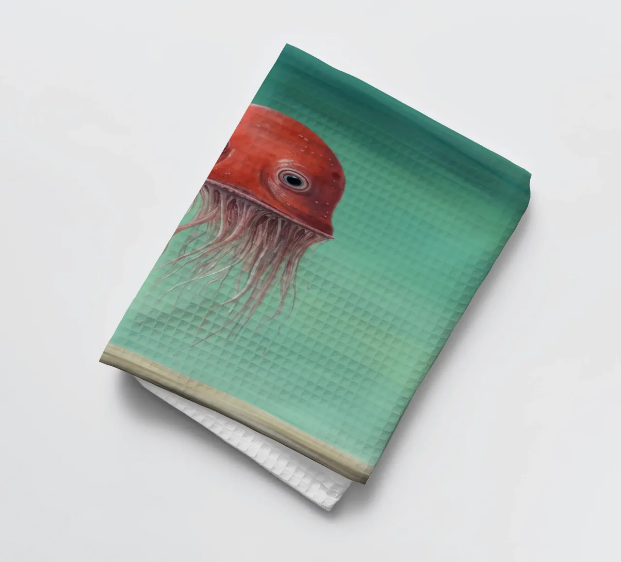 Calmar Minimal 3 torchon de Minimal Animal Art