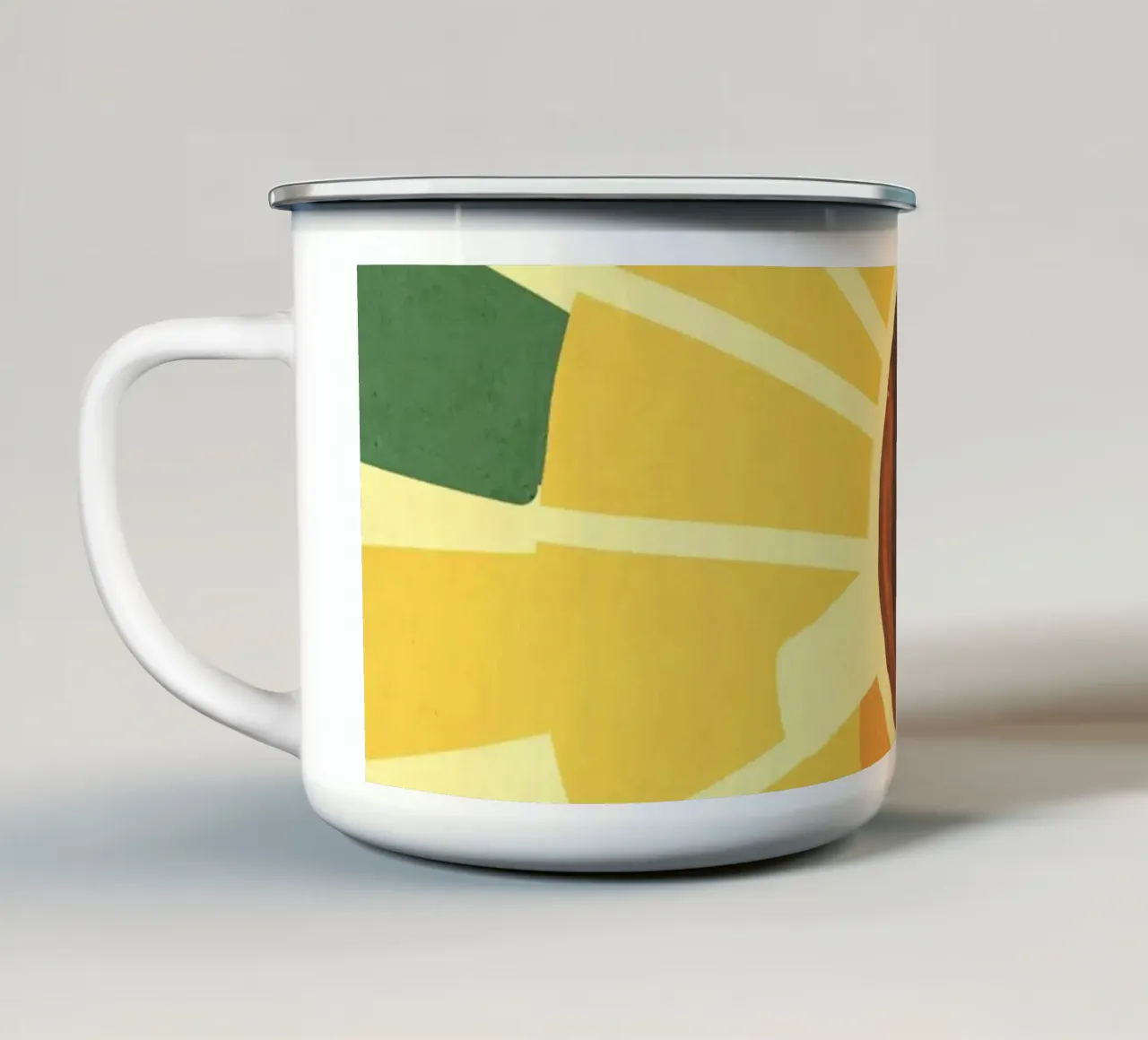 Sunny coffee tazza in smalto da GigiRosado