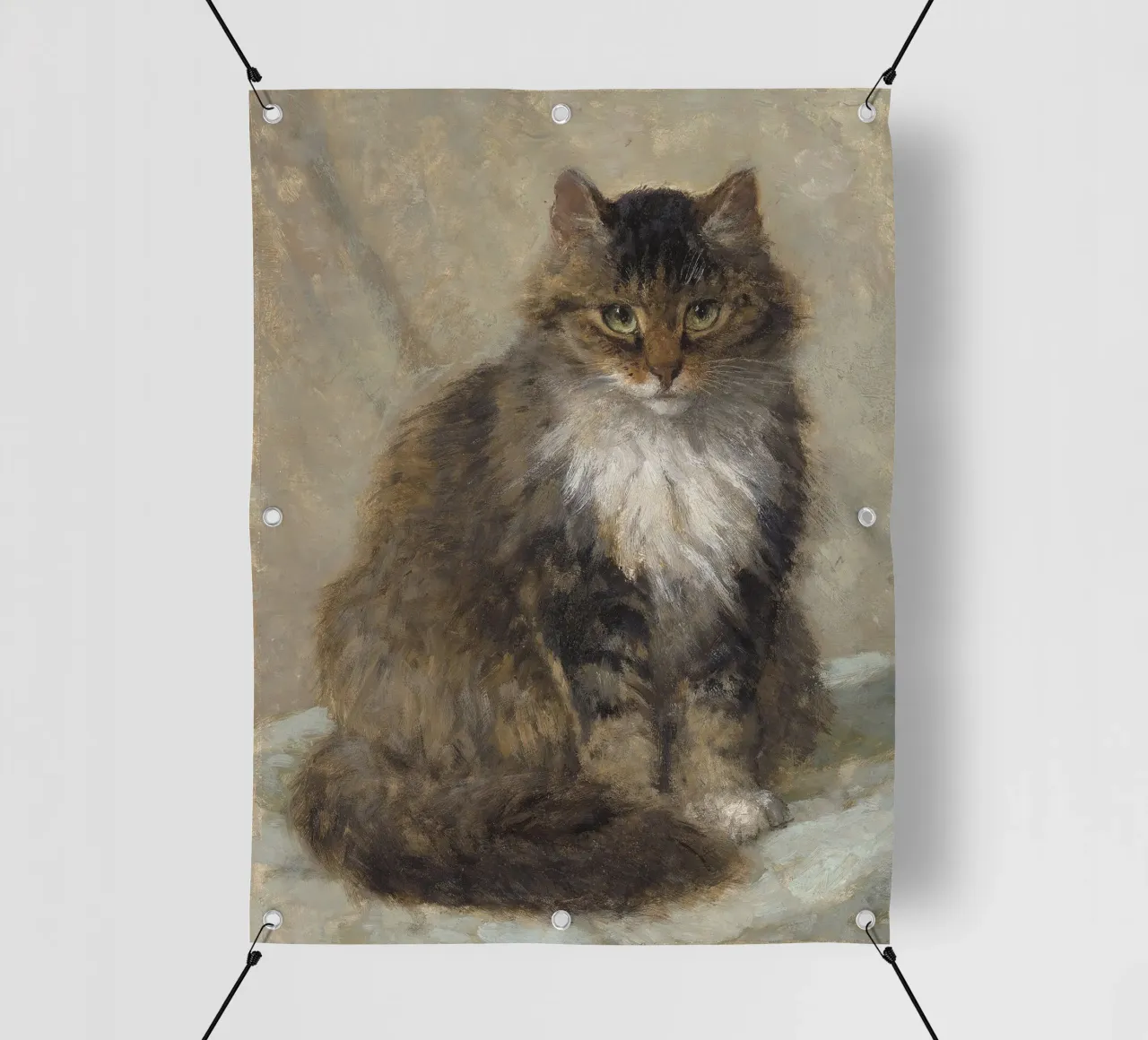 Cat Standing telo in pvc da apoloprints