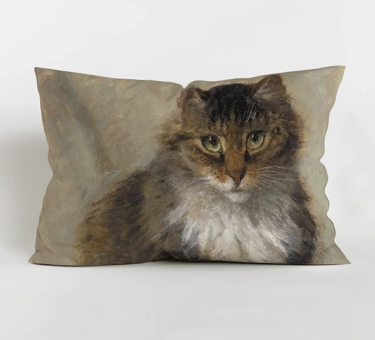 Cat Standing cuscino da apoloprints