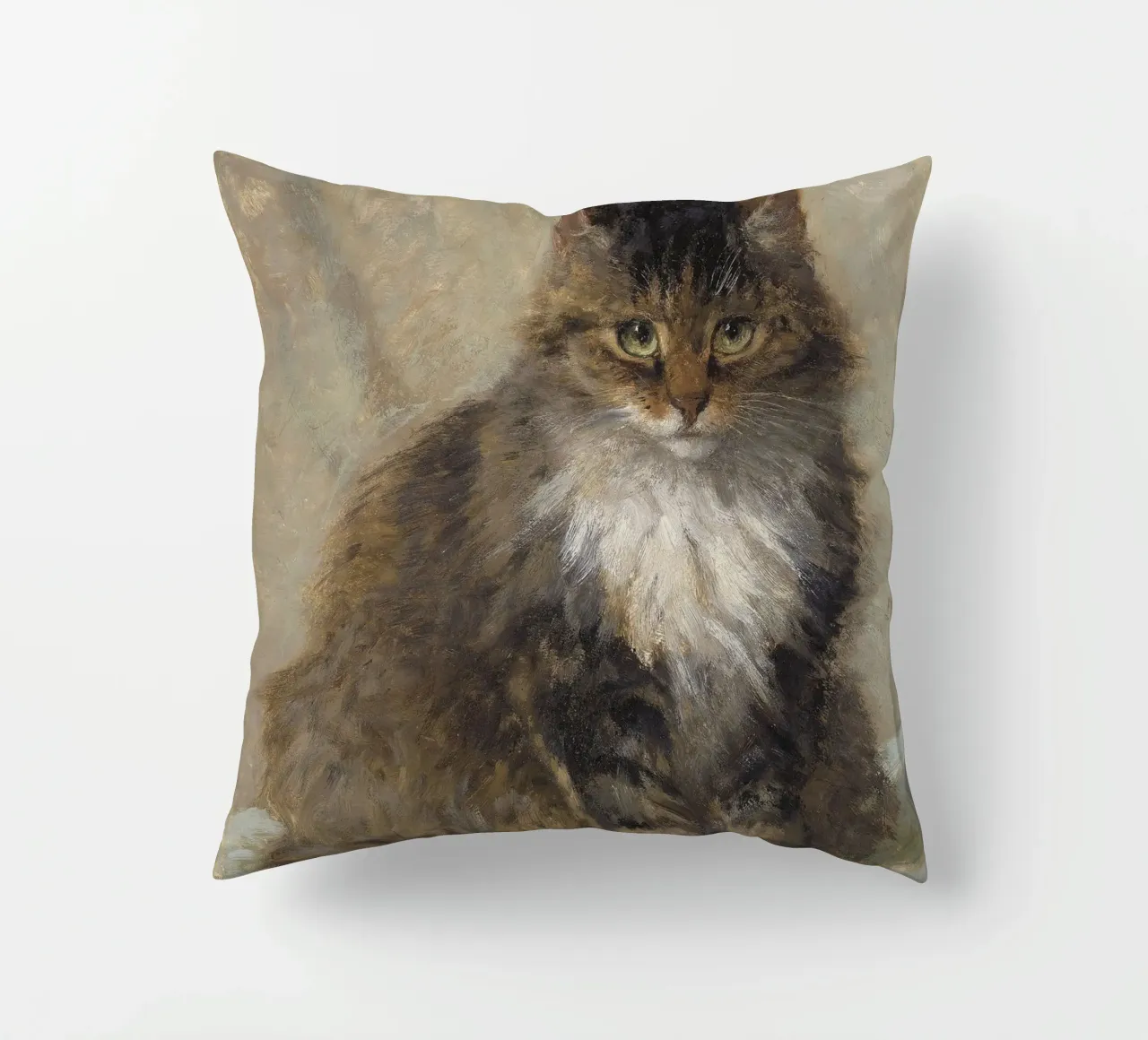 Cat Standing cuscino da apoloprints