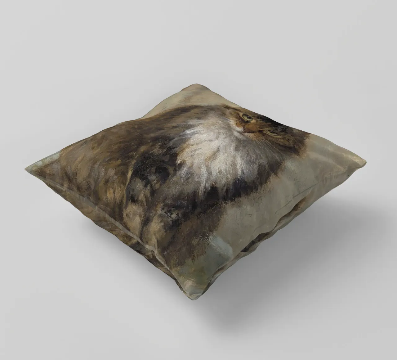 Cat Standing cuscino da apoloprints