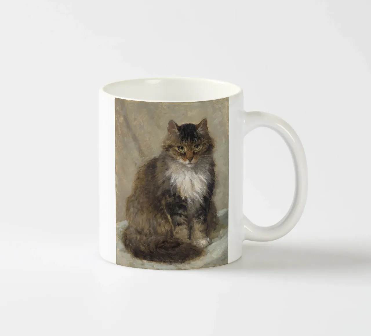 Cat Standing tazza in ceramica da apoloprints