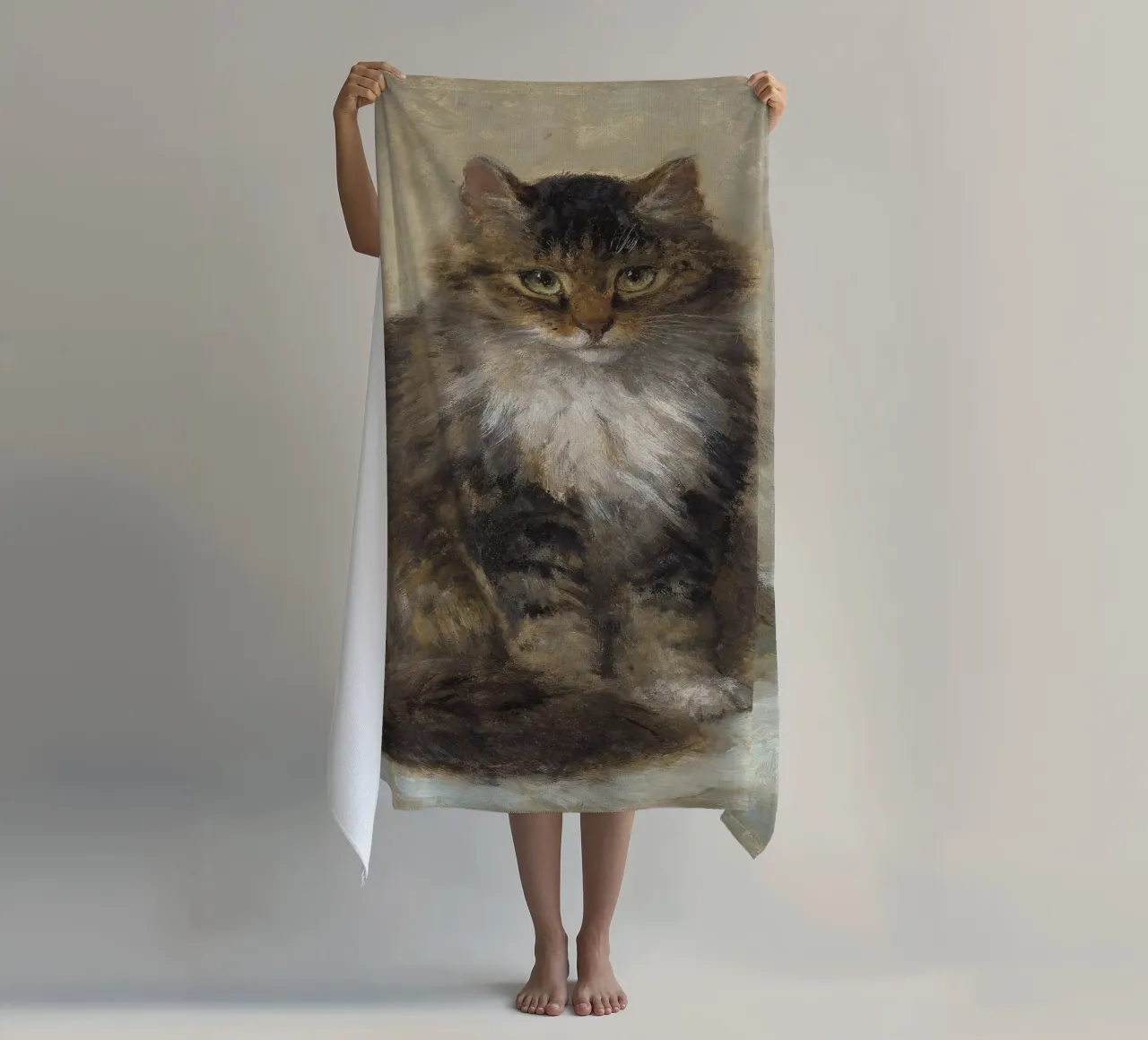 Cat Standing telo mare da apoloprints
