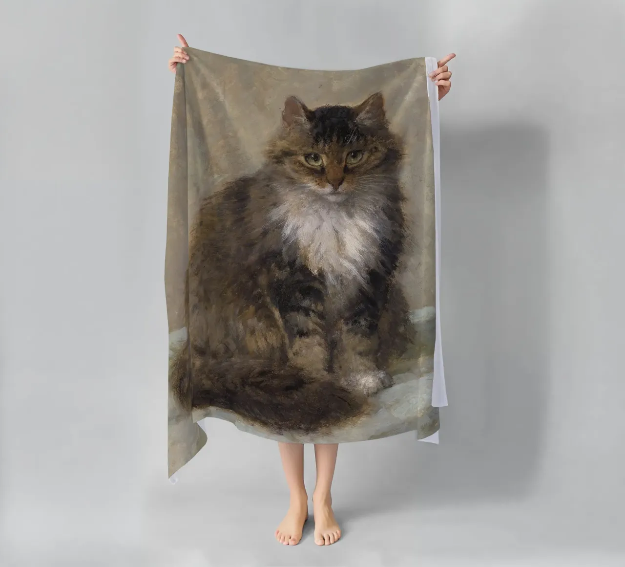 Cat Standing telo mare da apoloprints