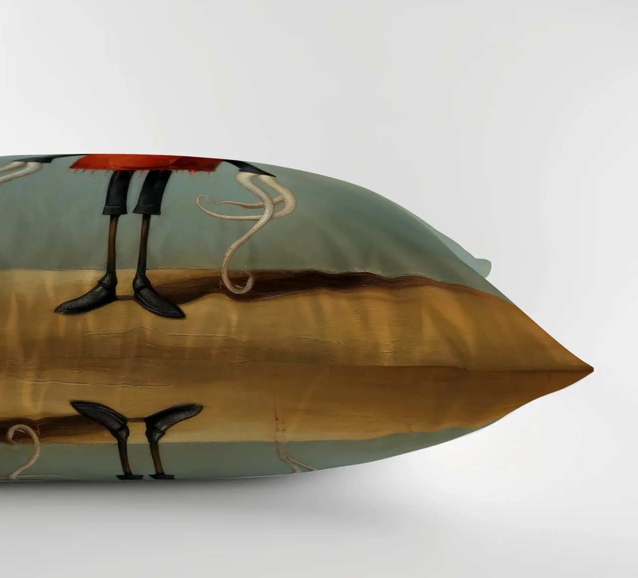 Calamaro minimo 1 cuscino da Minimal Animal Art