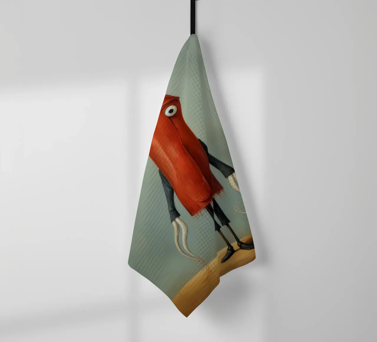 Minimum Calmar 1 torchon de Minimal Animal Art