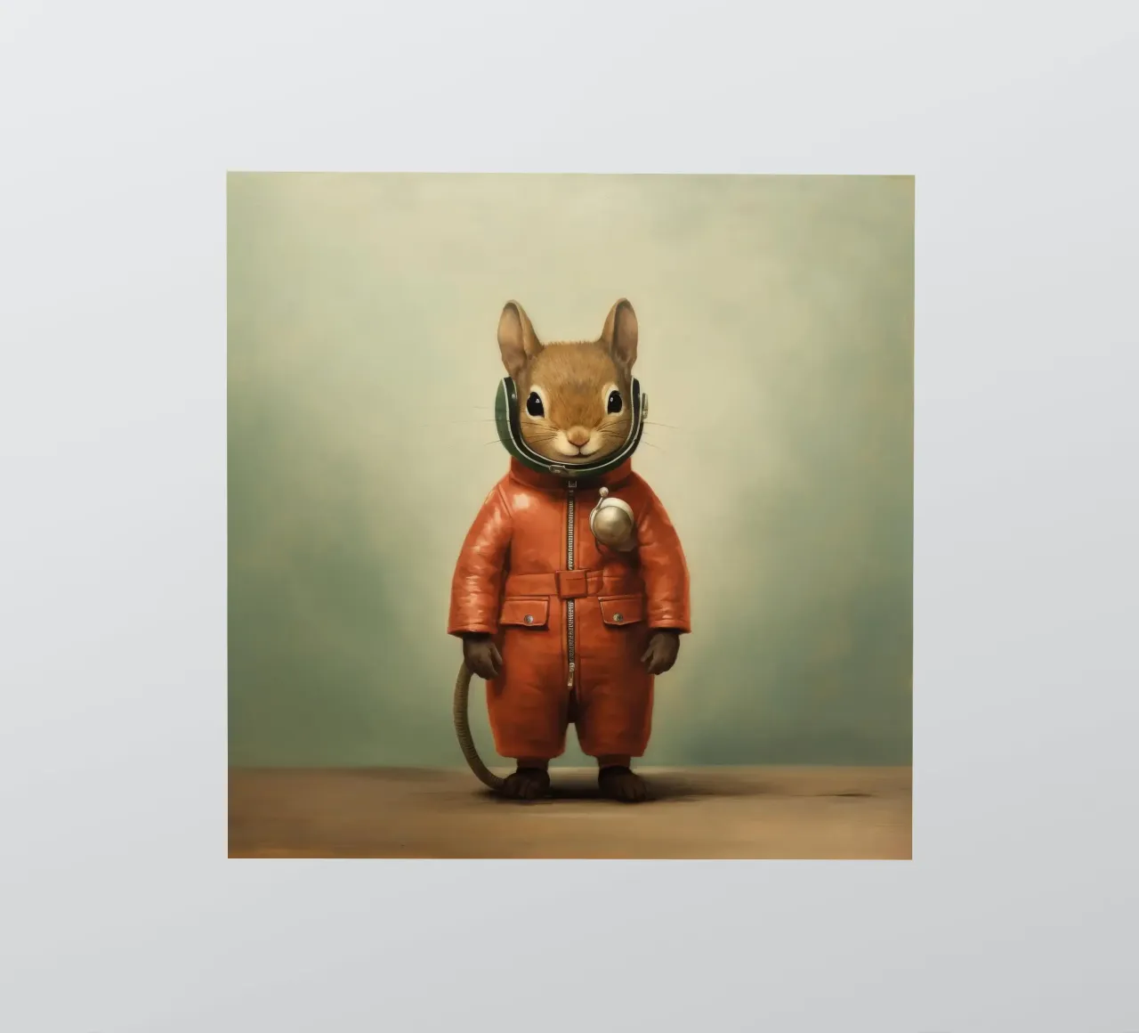 Minimal Squirrel 3 sticker by Minimal Animal Art